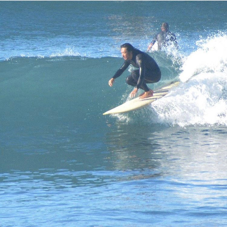 Makoto Wada Surfing