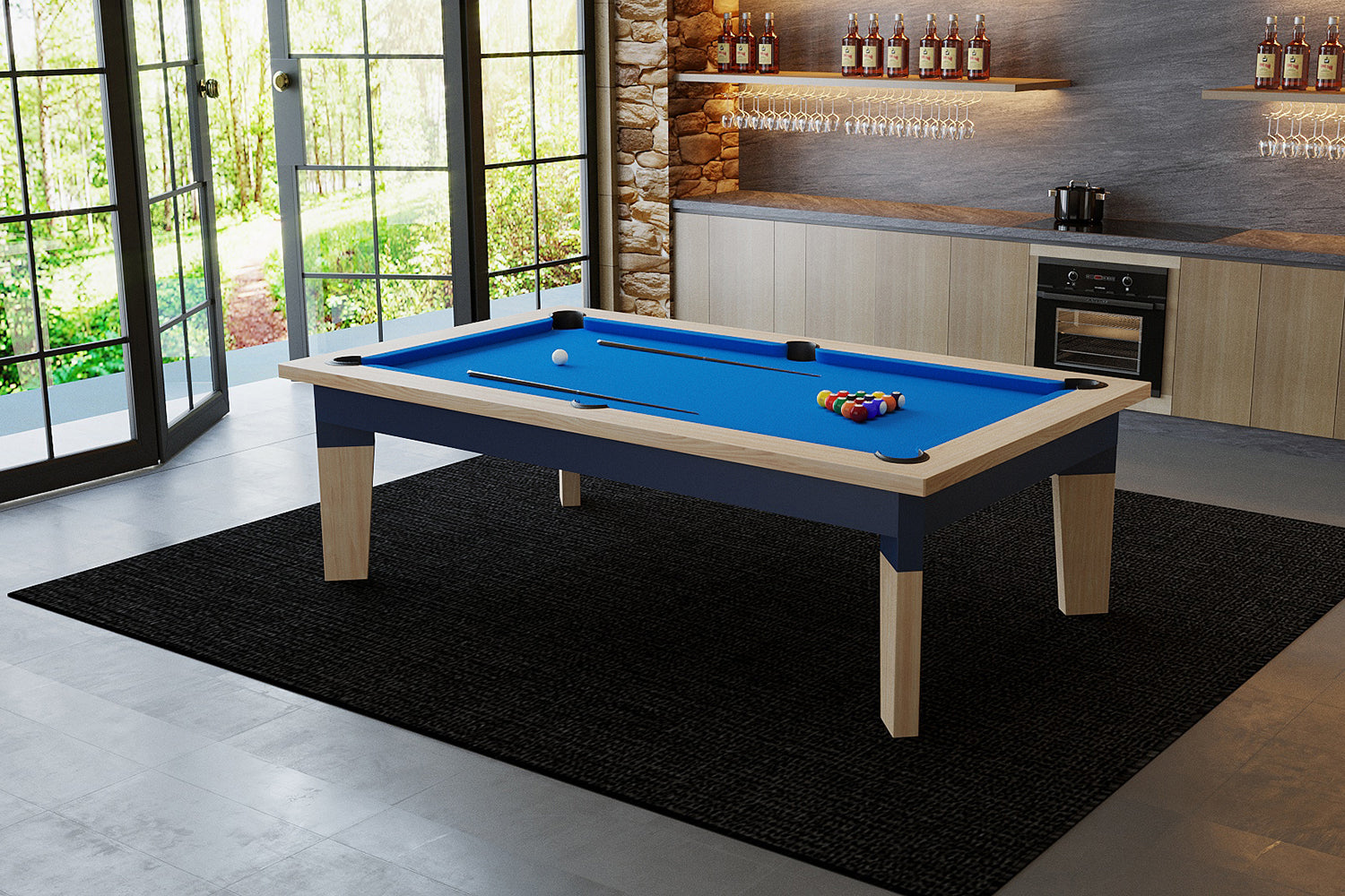 Antwerp Pool Table - Sean Woolsey Studio