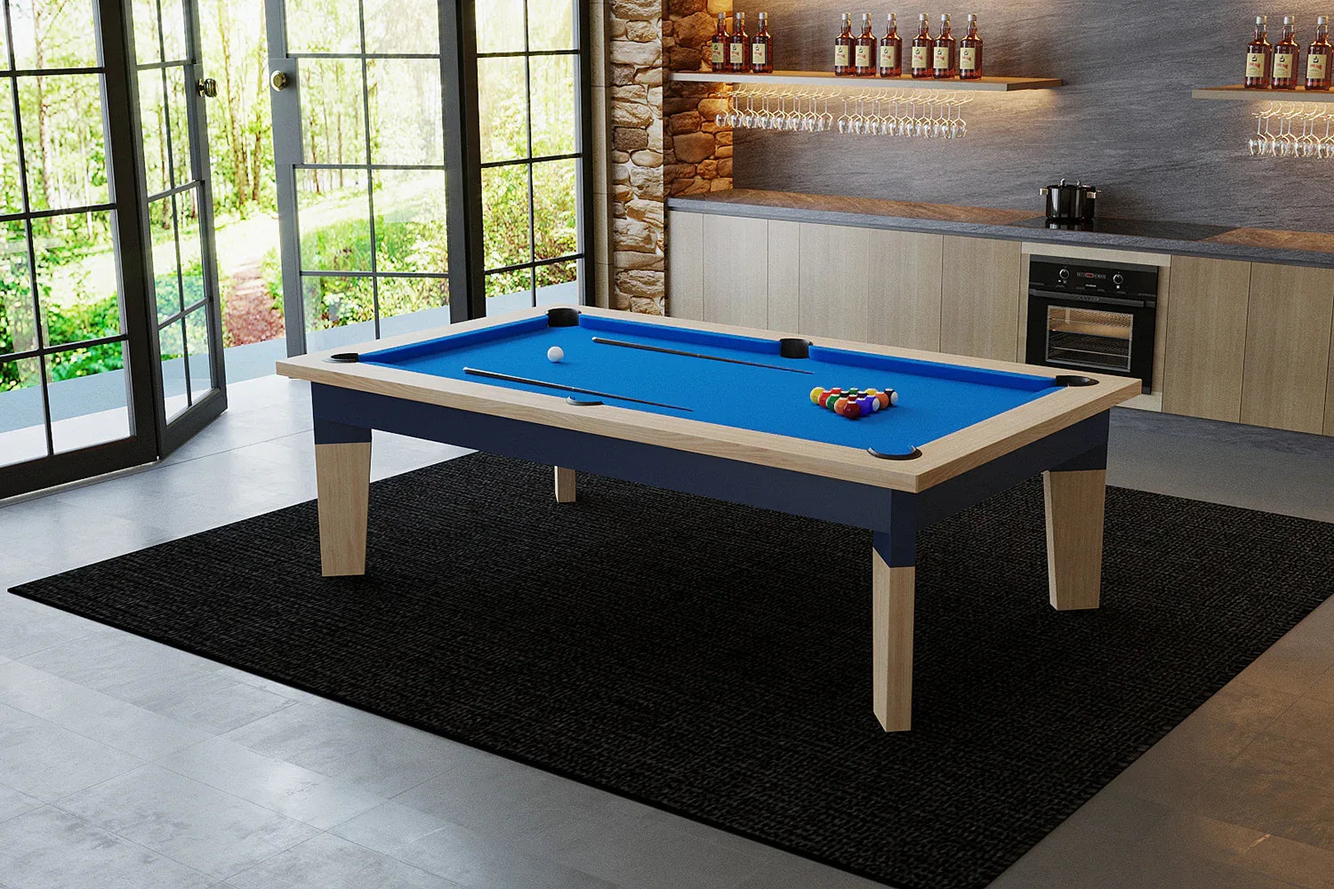 Antwerp Pool Table - Sean Woolsey Studio
