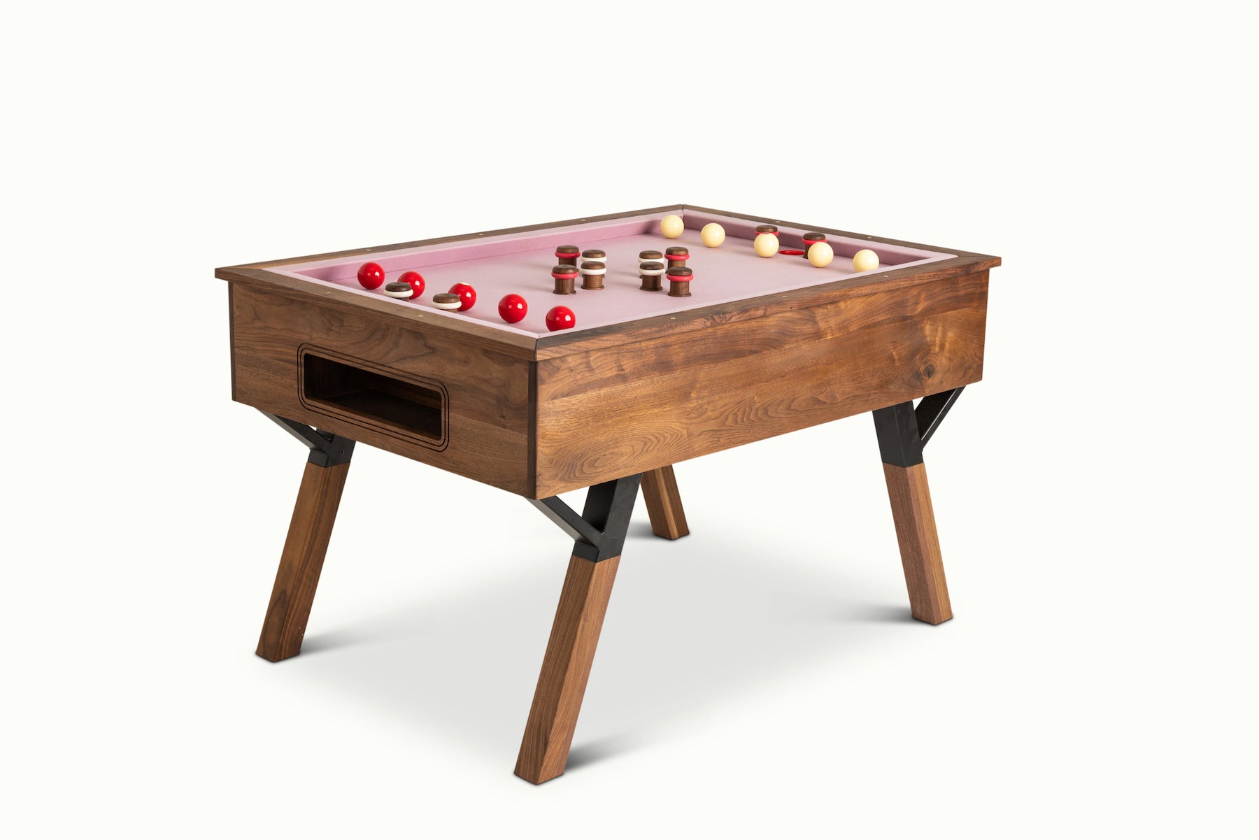 Woolsey Bumper Pool Table - Small and fun game for any room - Sean Woolsey Studio