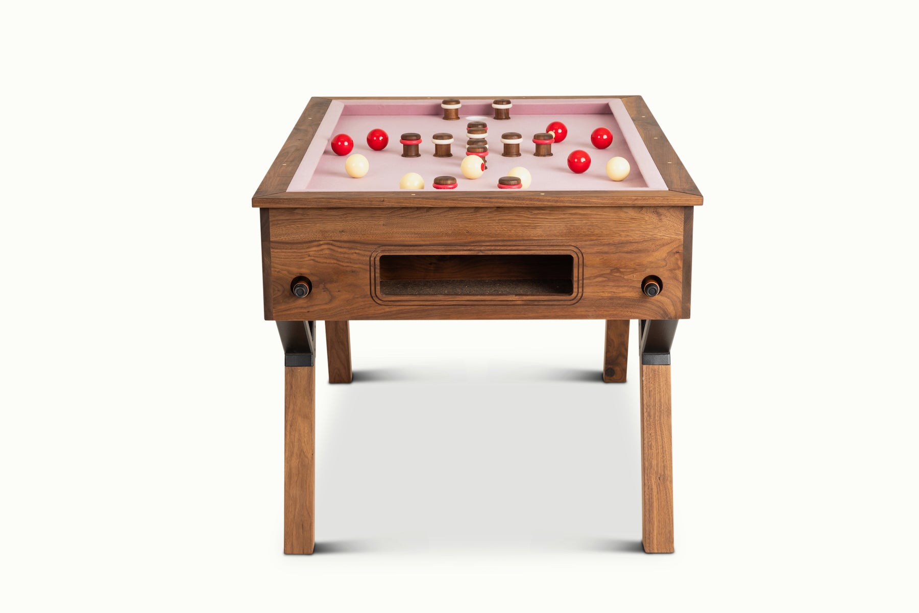 Woolsey Bumper Pool Table - Small and fun game for any room - Sean Woolsey Studio
