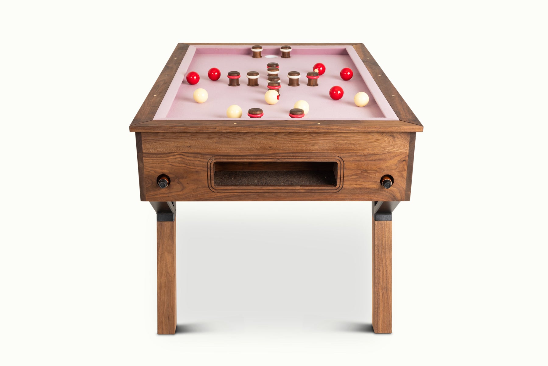 Woolsey Bumper Pool Table - Small and fun game for any room - Sean Woolsey Studio