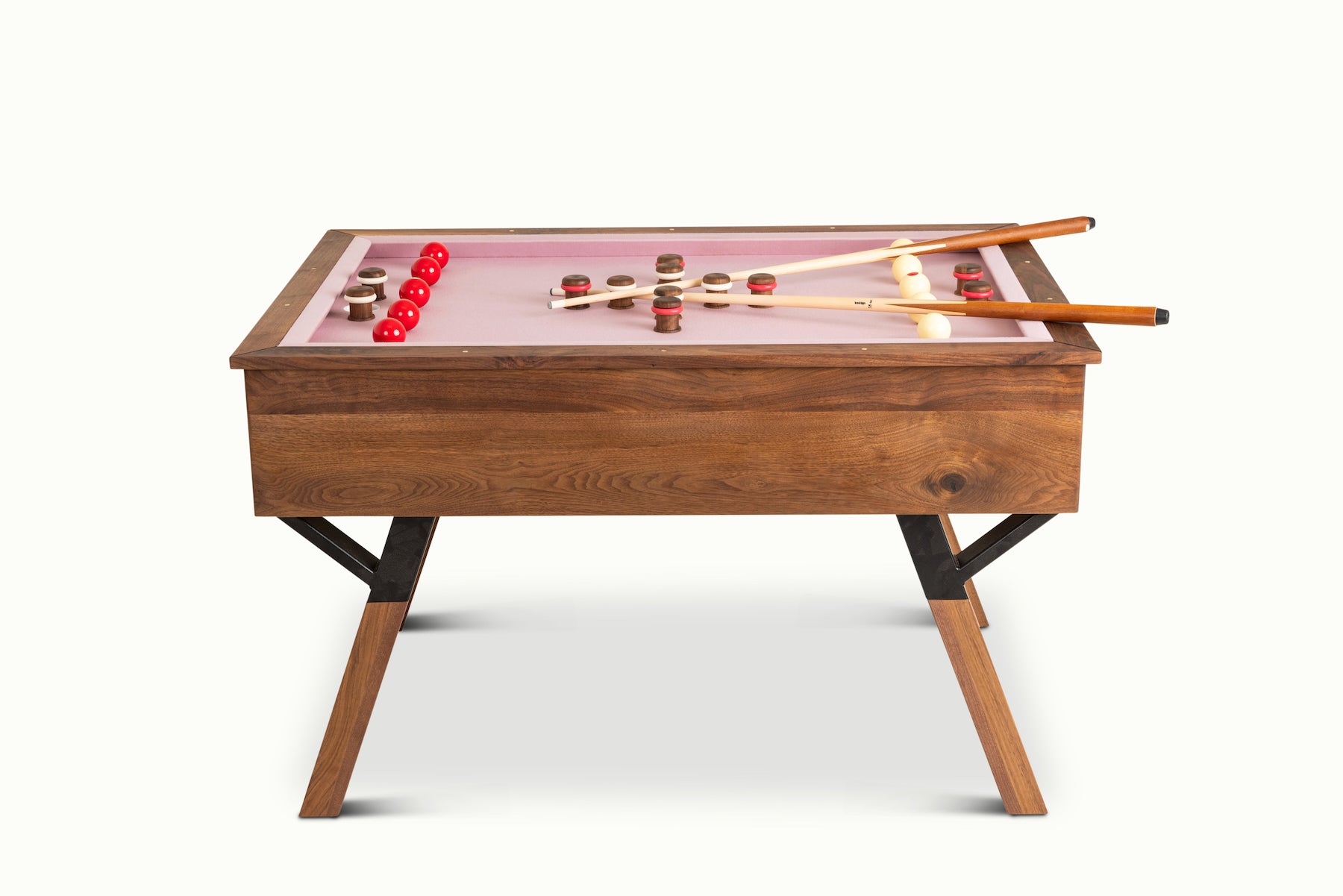Woolsey Bumper Pool Table - Small and fun game for any room - Sean Woolsey Studio