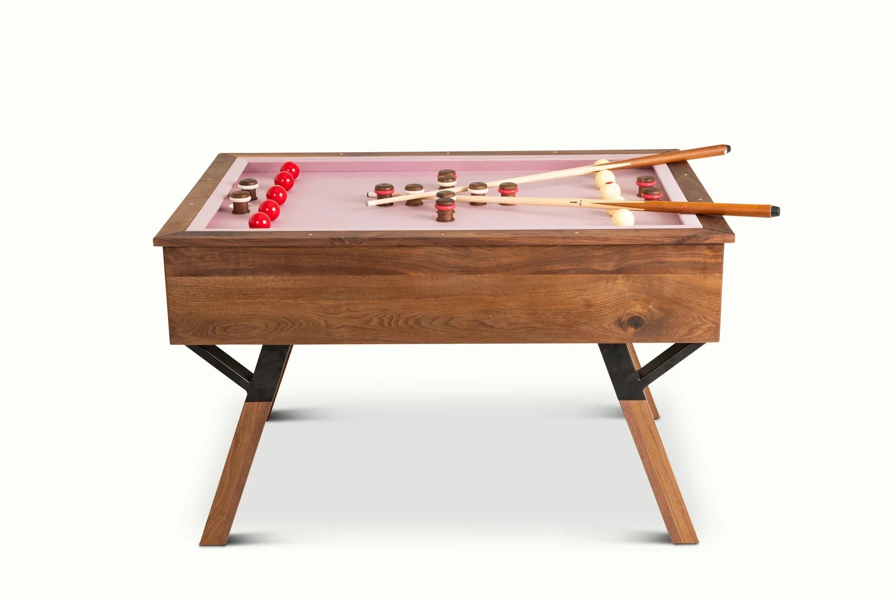 Woolsey Bumper Pool Table Small And Fun Game For Any Room - Sean Woolsey Studio