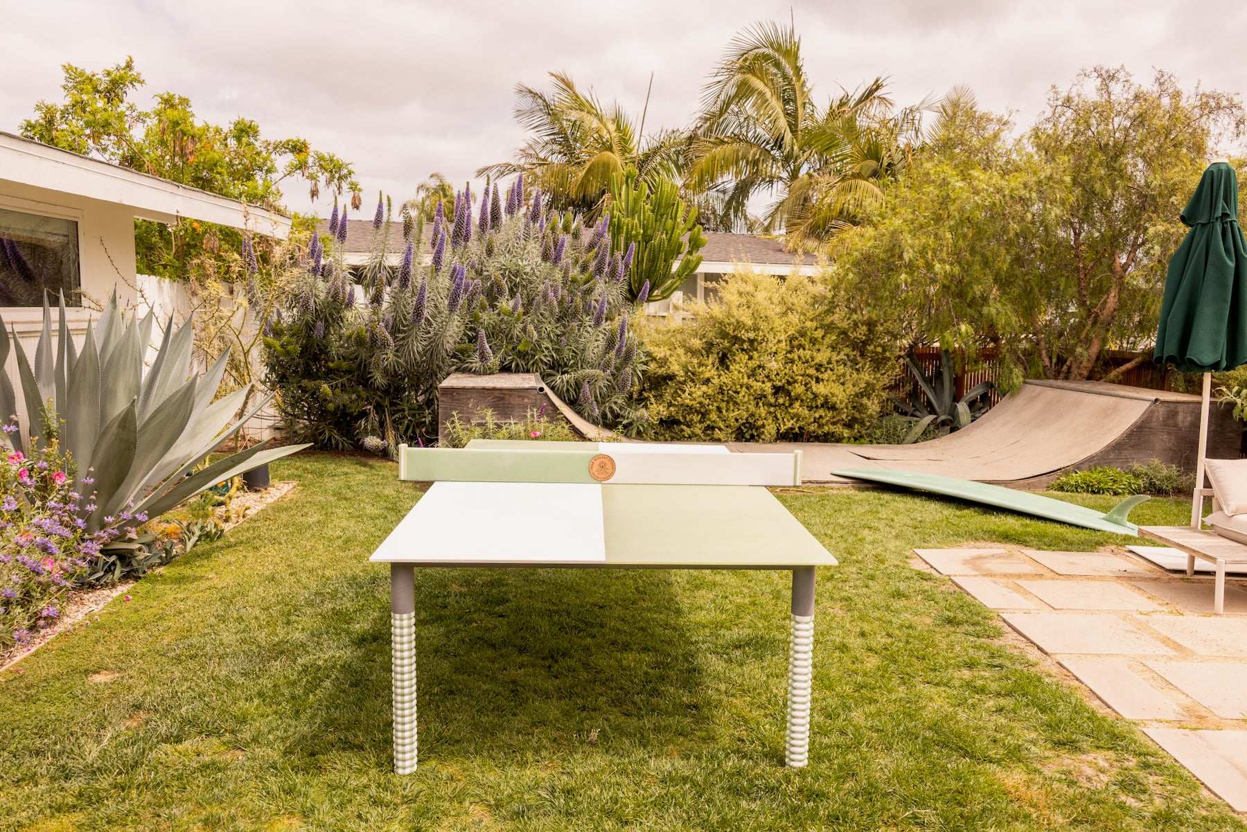 Checker Outdoor Ping Pong Table - Designed for All-Weather Fun - Sean Woolsey Studio