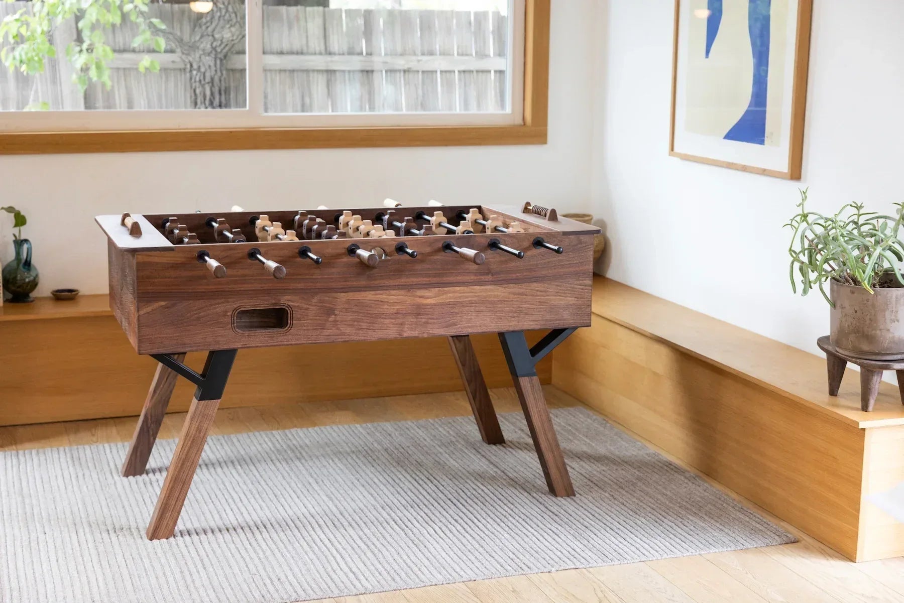 The Handcrafted Woolsey Foosball Table - Sean Woolsey Studio