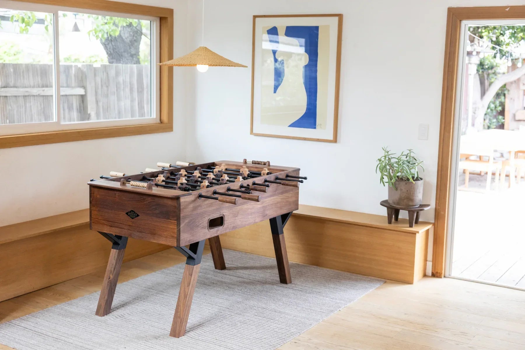 The Handcrafted Woolsey Foosball Table - Sean Woolsey Studio