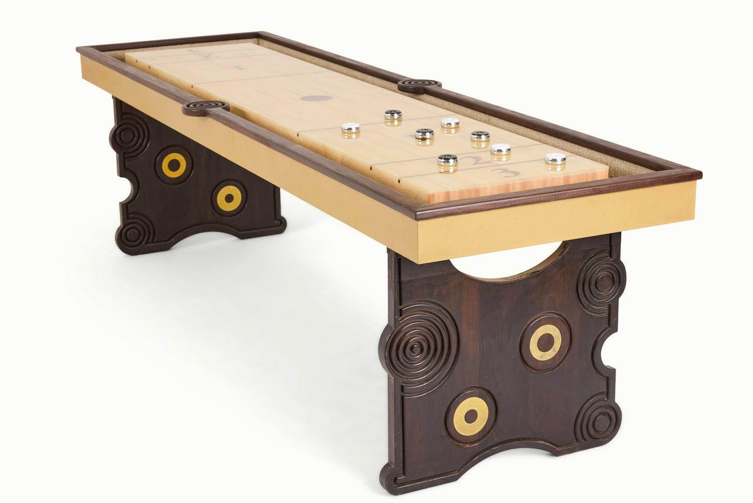Outdoor Funsickle Shuffleboard Table - Sean Woolsey Studio
