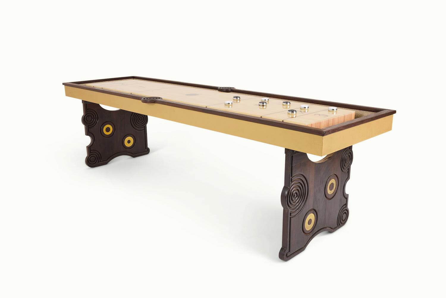 Outdoor Funsickle Shuffleboard Table - Sean Woolsey Studio