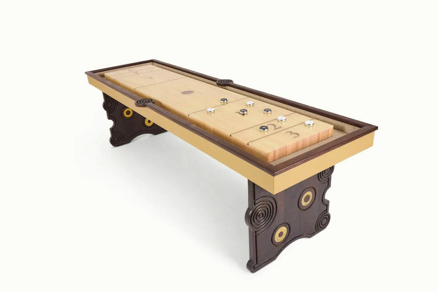 Outdoor Funsickle Shuffleboard Table - Sean Woolsey Studio