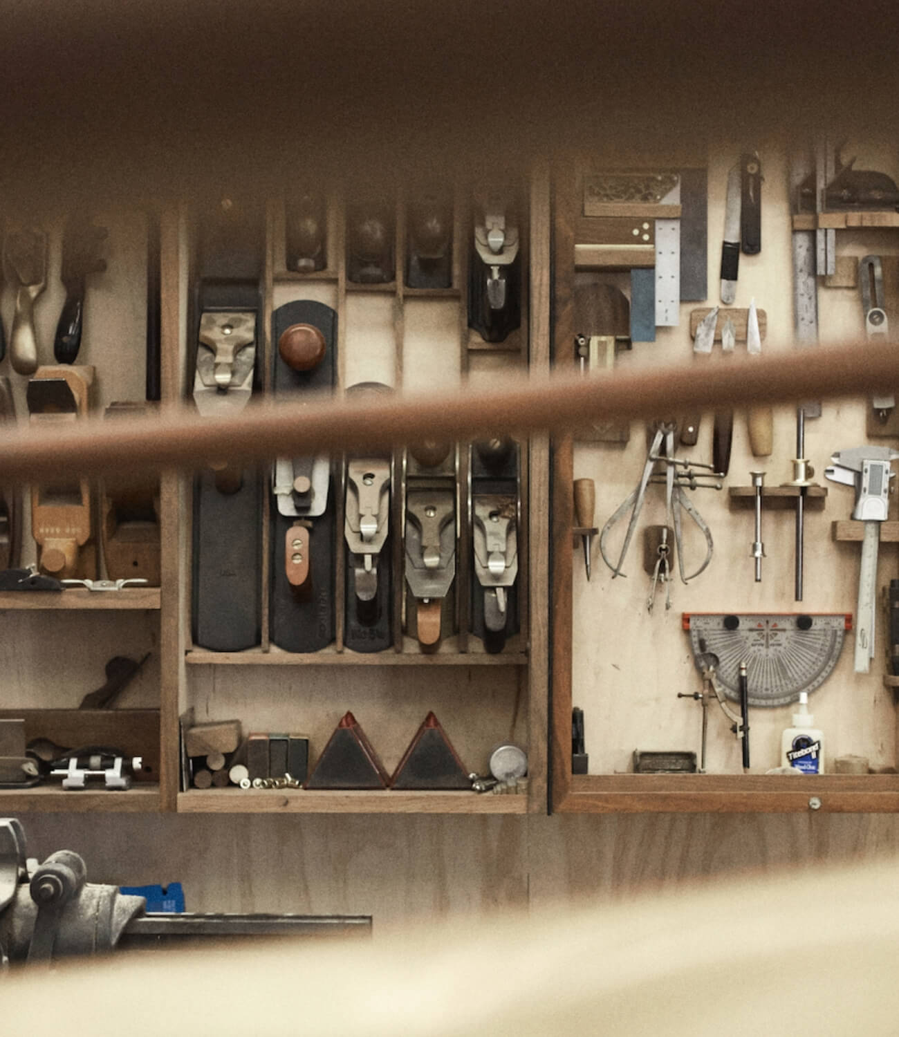 Workshop showing creative studio environment