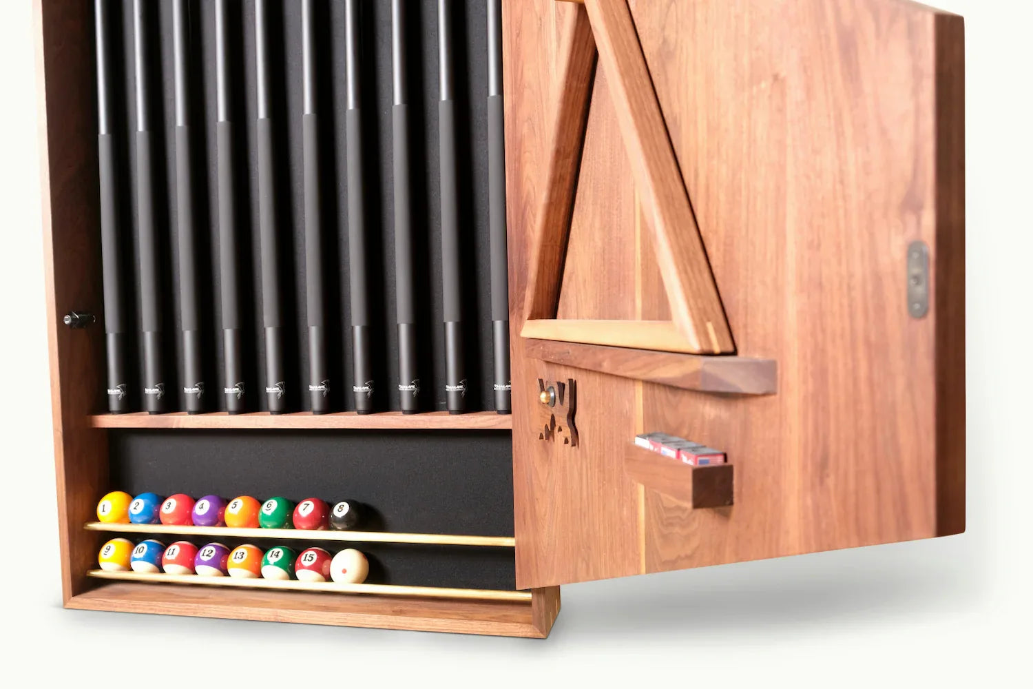 Large Woolsey Pool Cue Wall Rack-ON SALE - Sean Woolsey Studio