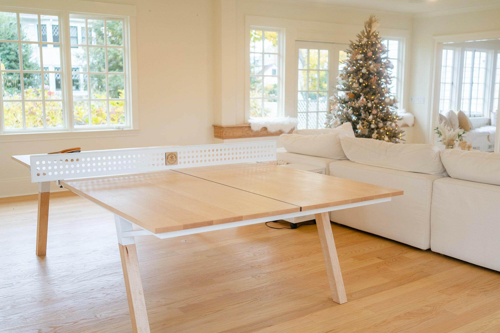 Woolsey Indoor Ping Pong Table - Sleek and Modern Design - Sean Woolsey Studio