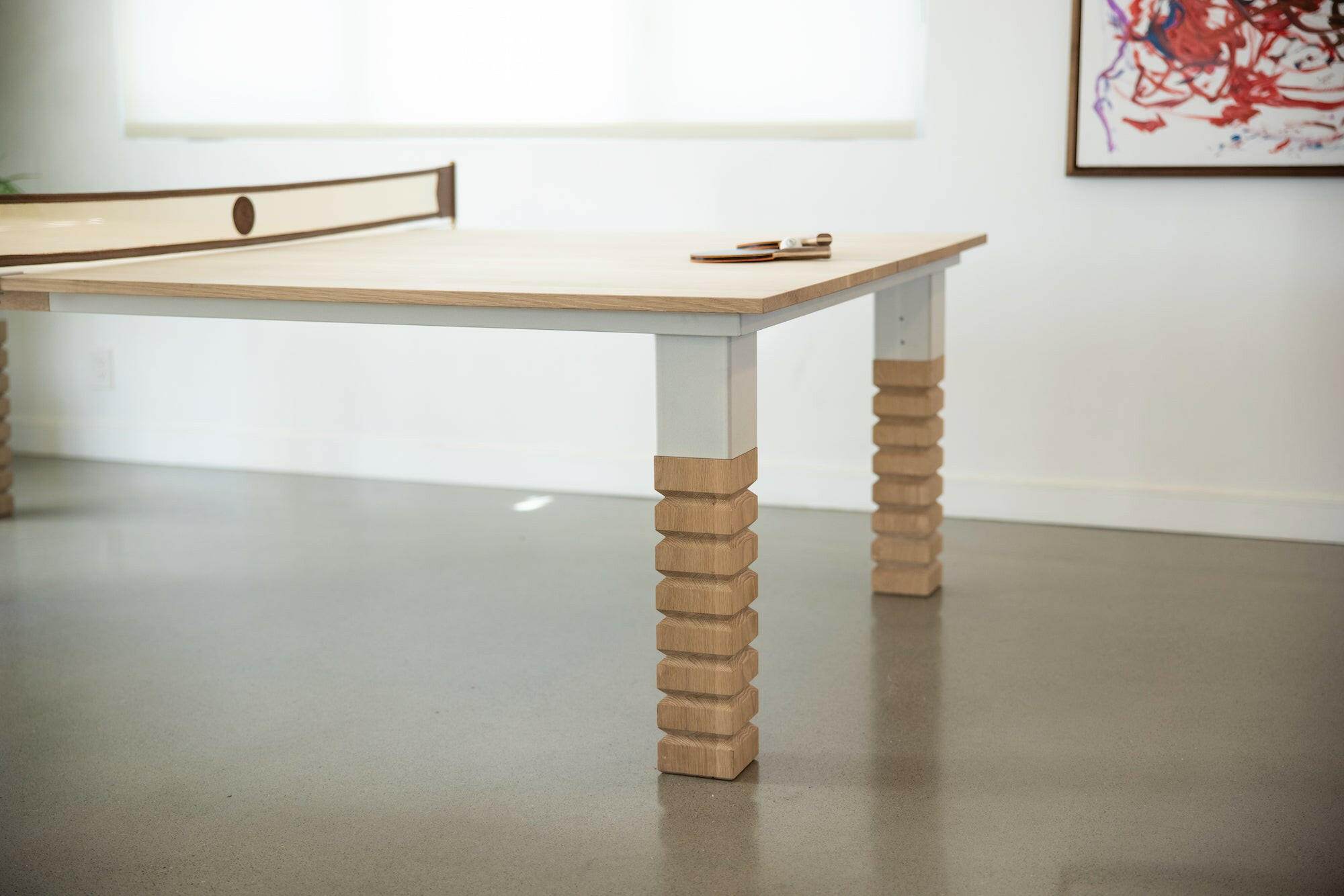 Neo Indoor Ping Pong Table - Stylish Addition to Your Game Room - Sean Woolsey Studio