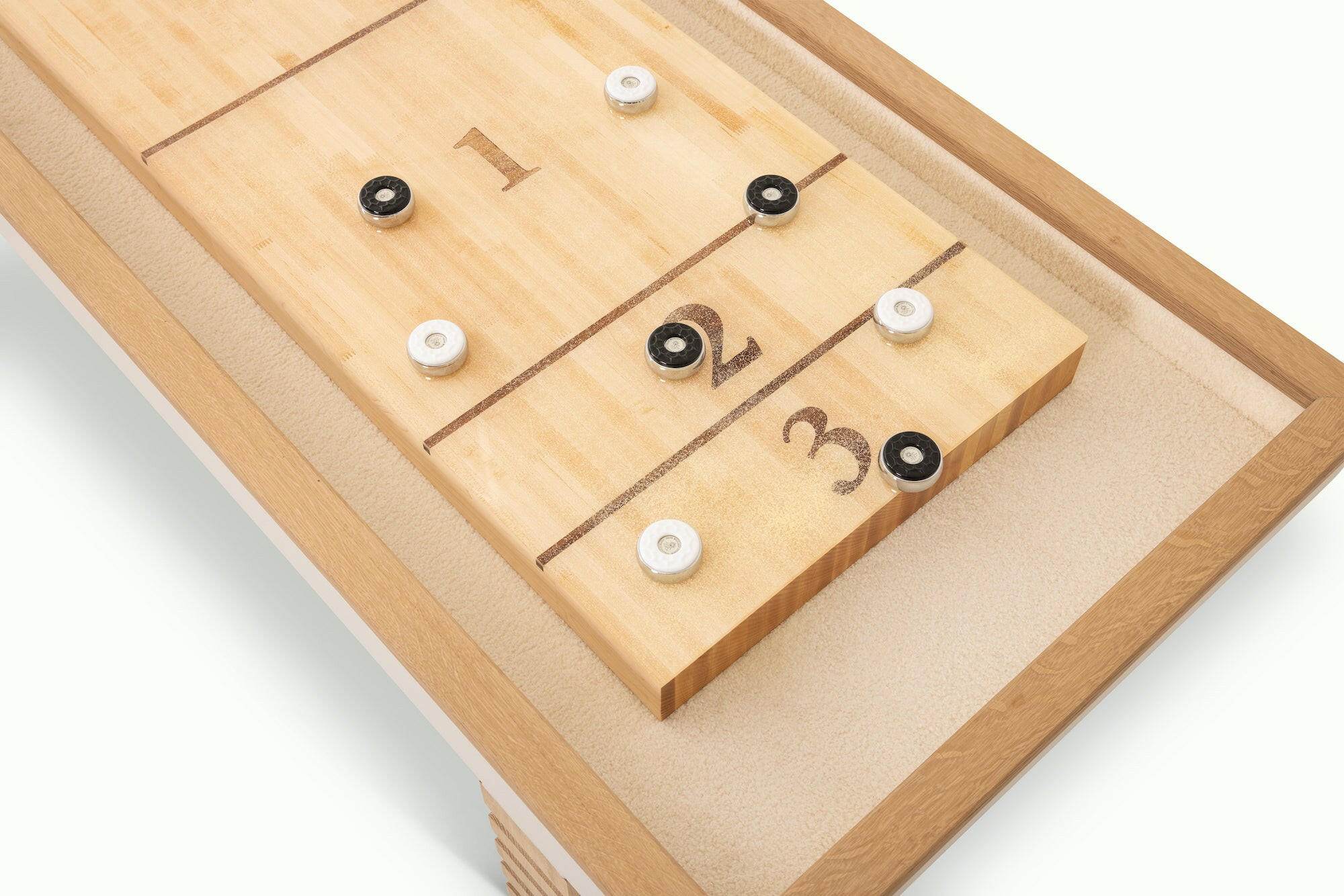 Neo Shuffleboard Table - Sean Woolsey Studio
