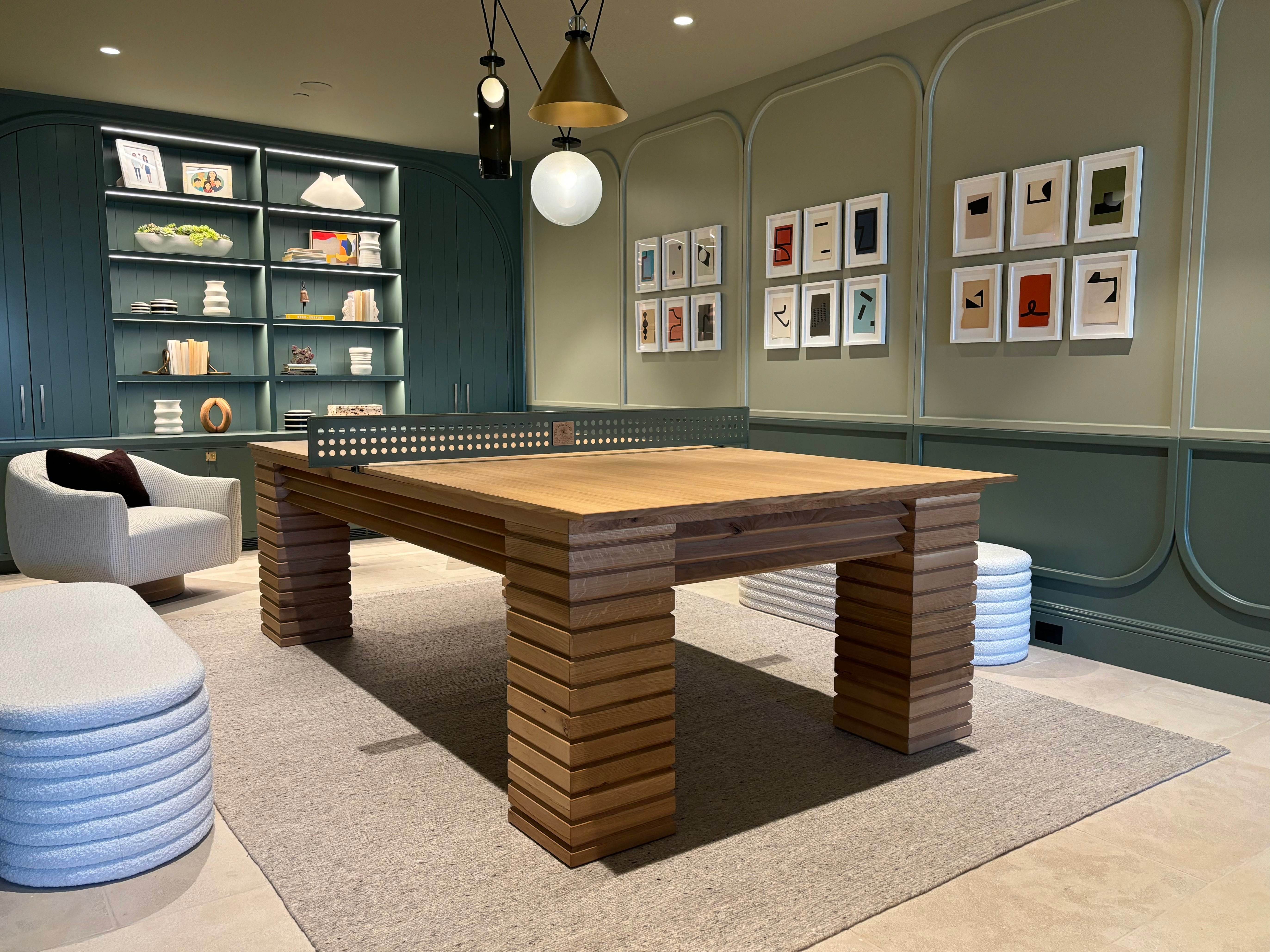 Neo Pool Table - Contemporary Design for Gaming Excellence - Sean Woolsey Studio