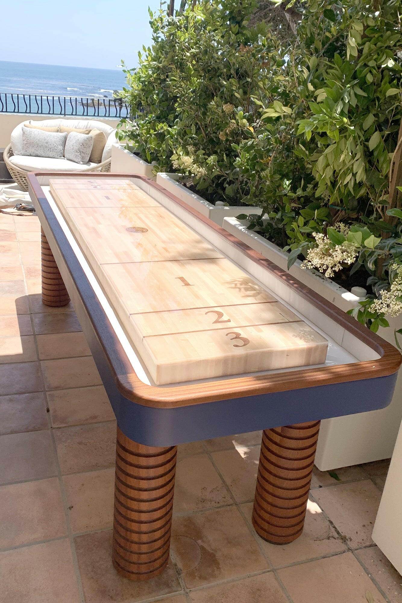 Outdoor Revival Shuffleboard Table - Sean Woolsey Studio