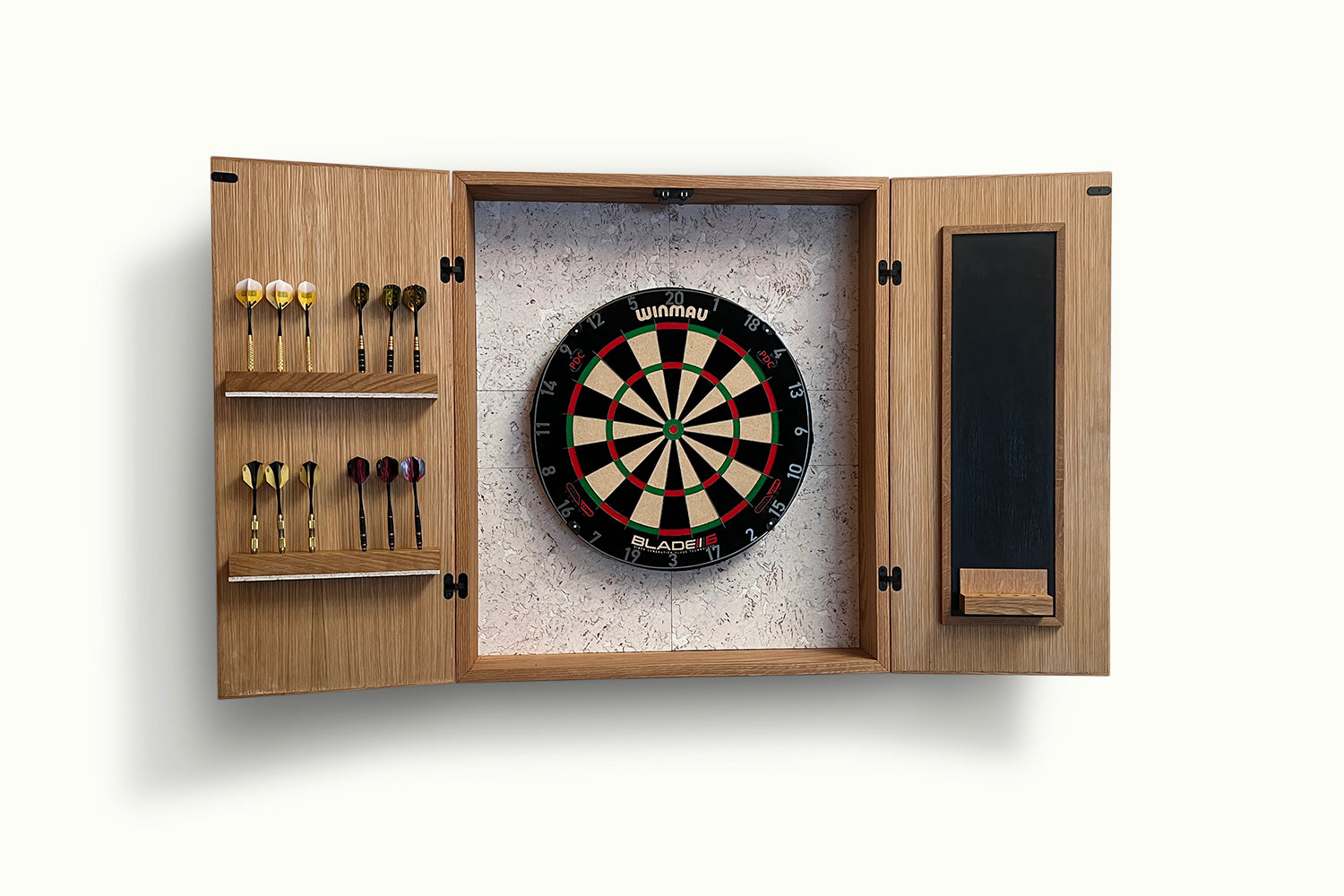 The Woolsey Dart Cabinet in Oak - Sean Woolsey Studio