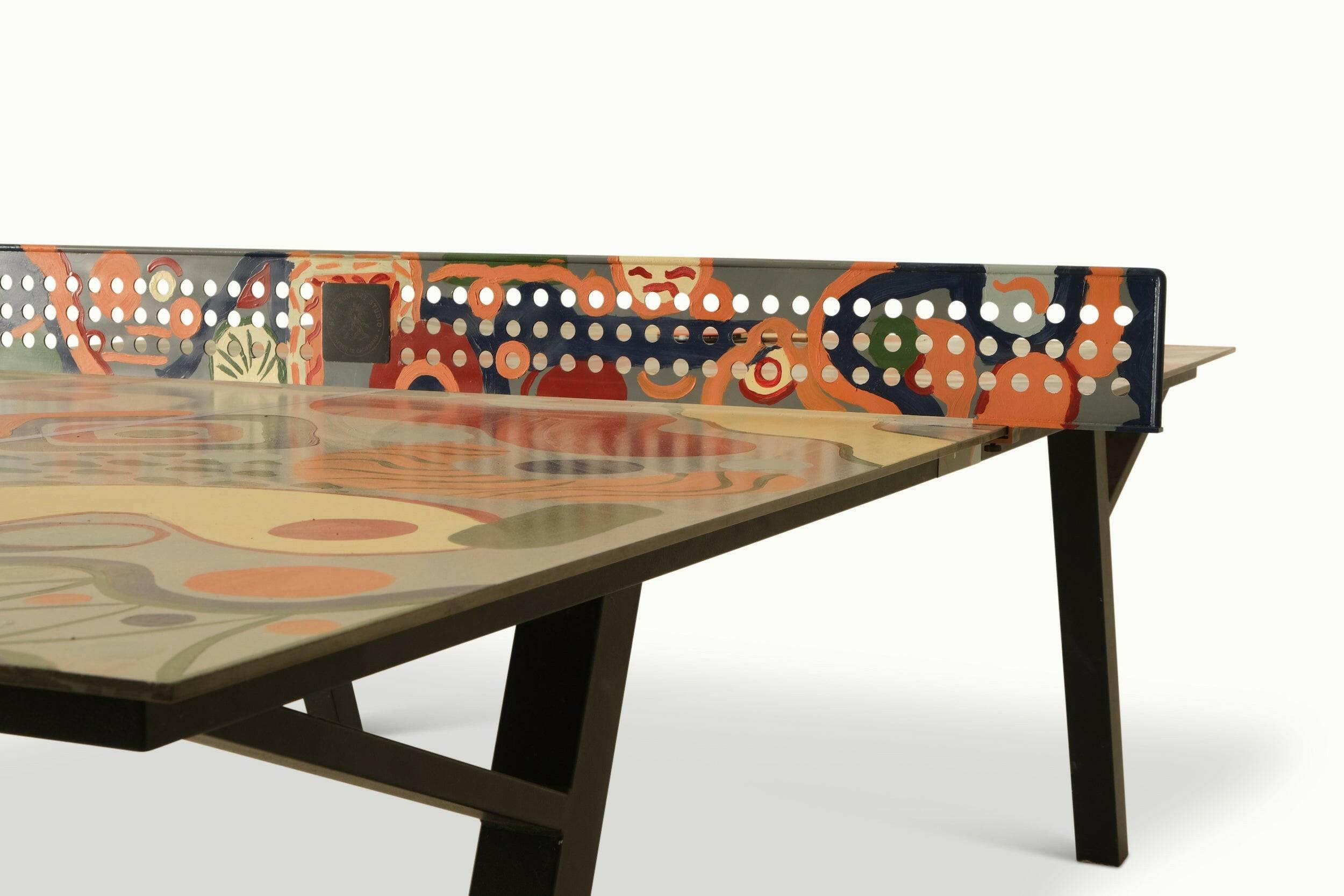 Painted Woolsey - Handcrafted Luxury Ping Pong Table ON SALE - Sean Woolsey Studio