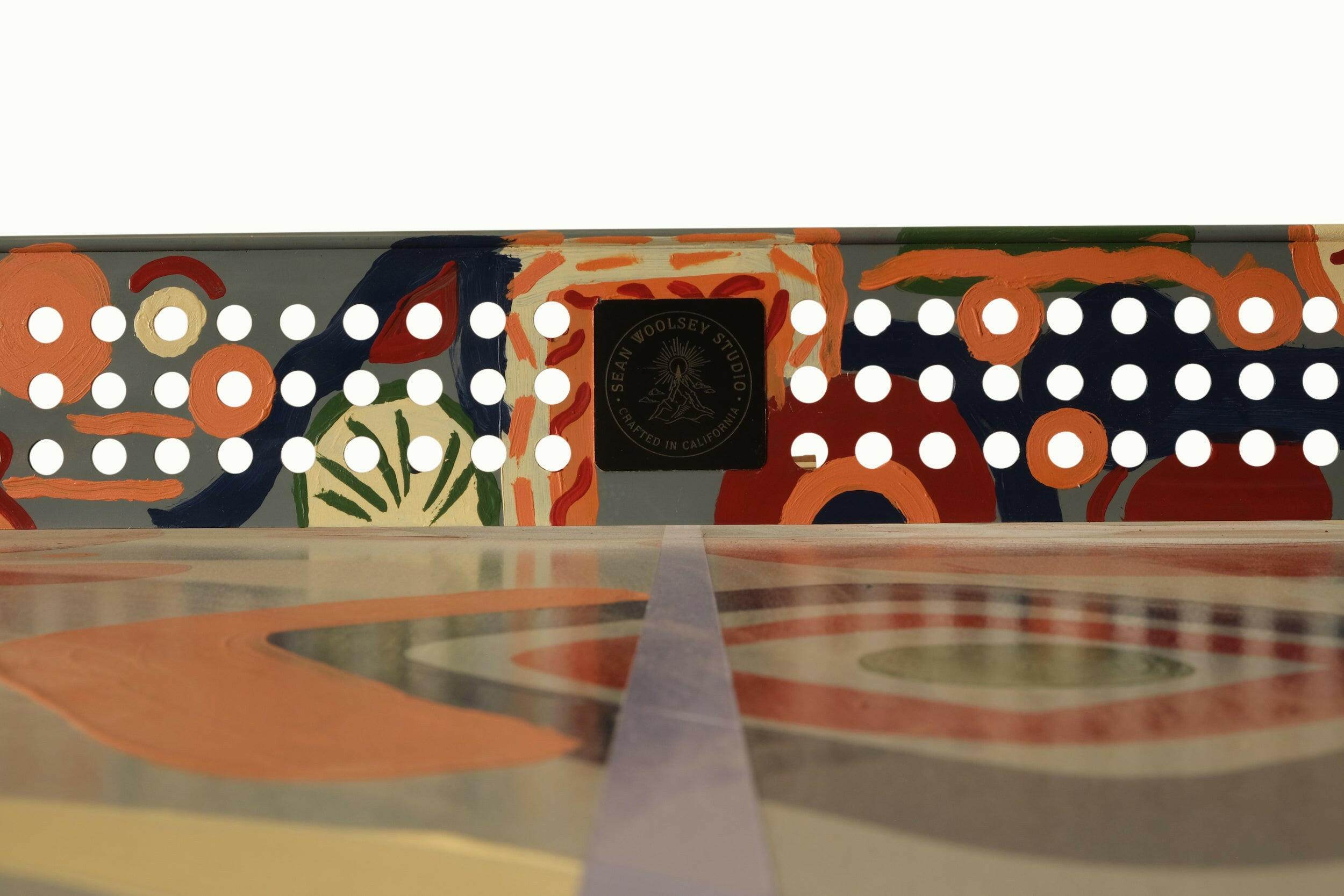 Painted Woolsey - Handcrafted Luxury Ping Pong Table ON SALE - Sean Woolsey Studio