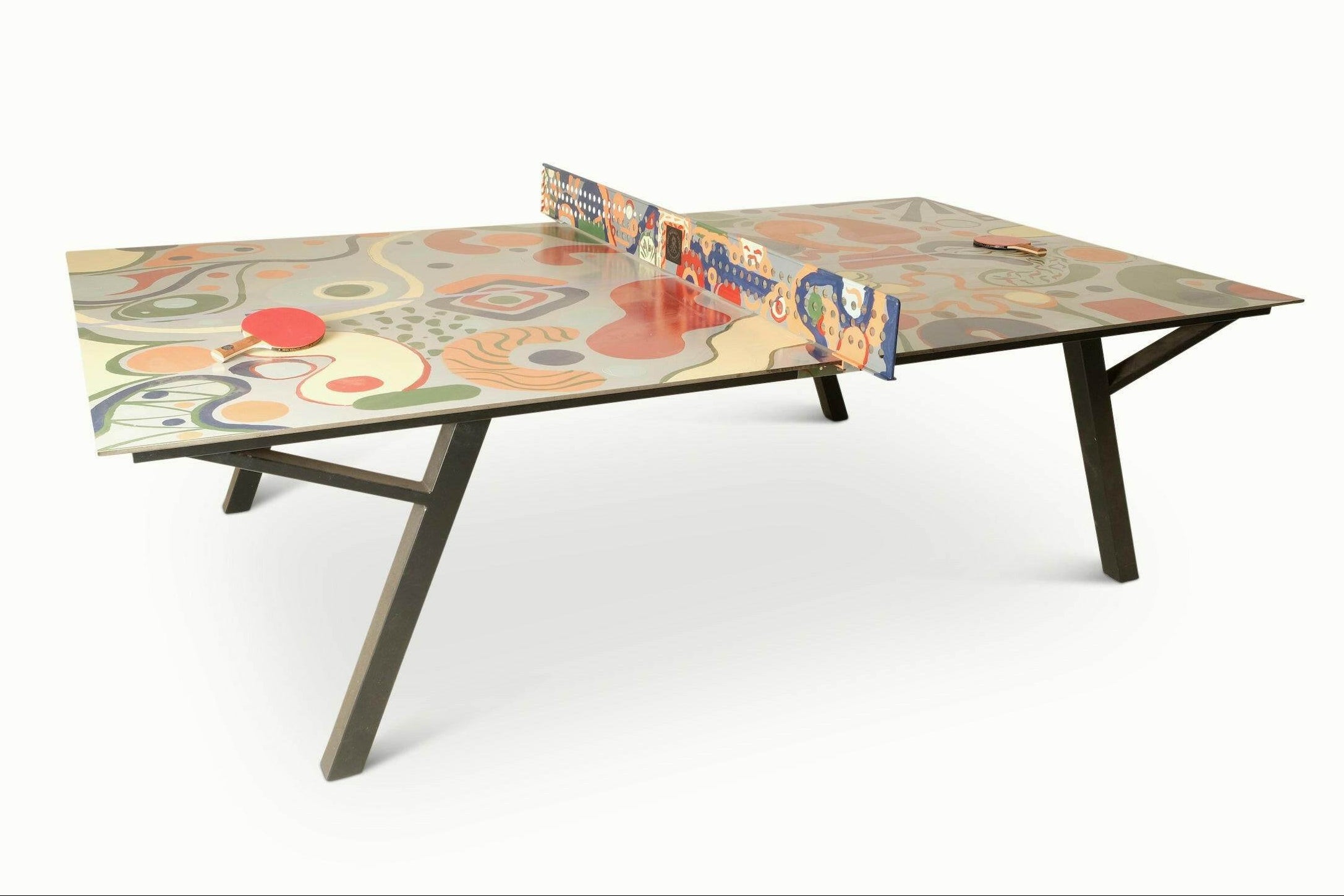 Painted Woolsey - Handcrafted Luxury Ping Pong Table ON SALE - Sean Woolsey Studio