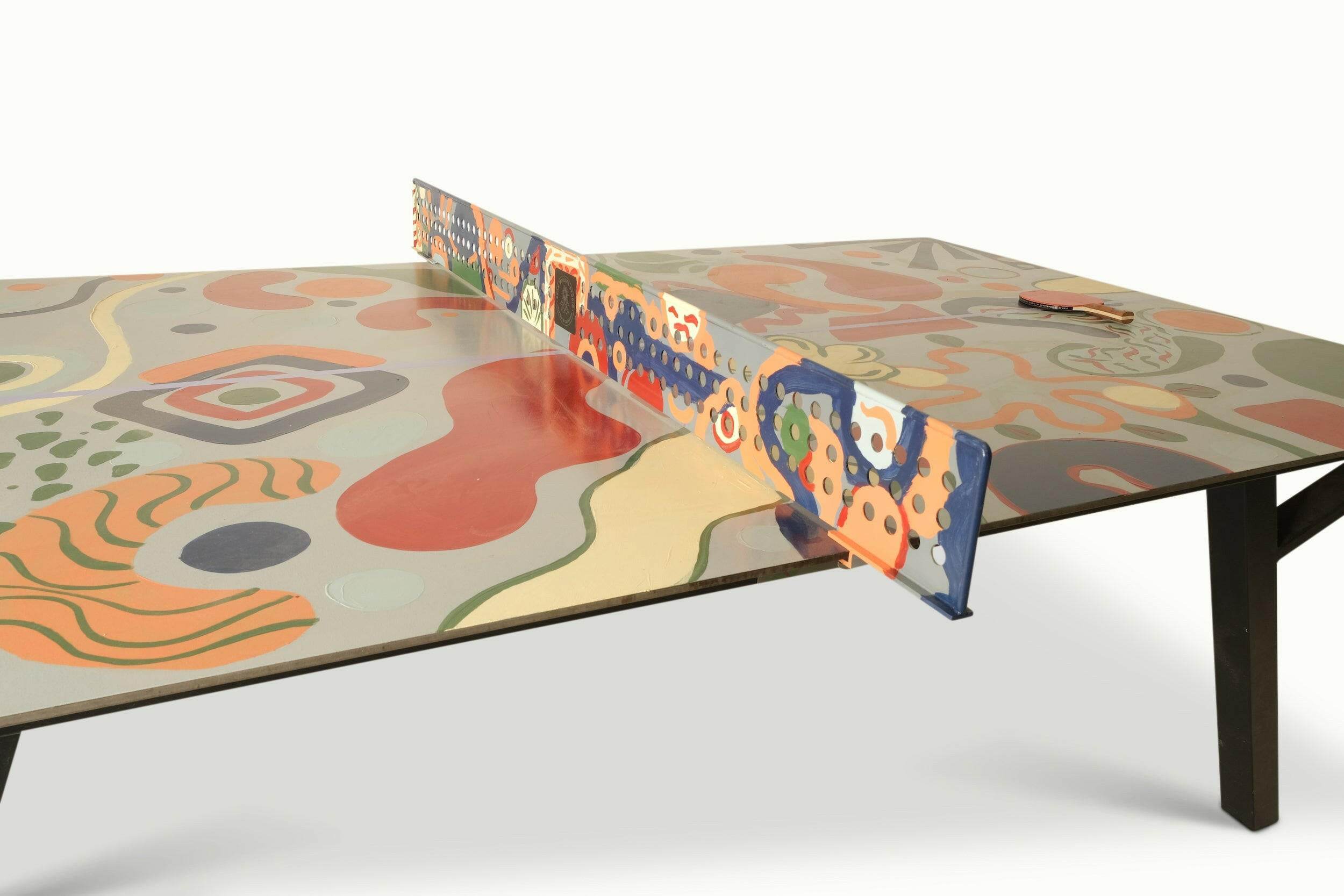Painted Woolsey - Handcrafted Luxury Ping Pong Table ON SALE - Sean Woolsey Studio