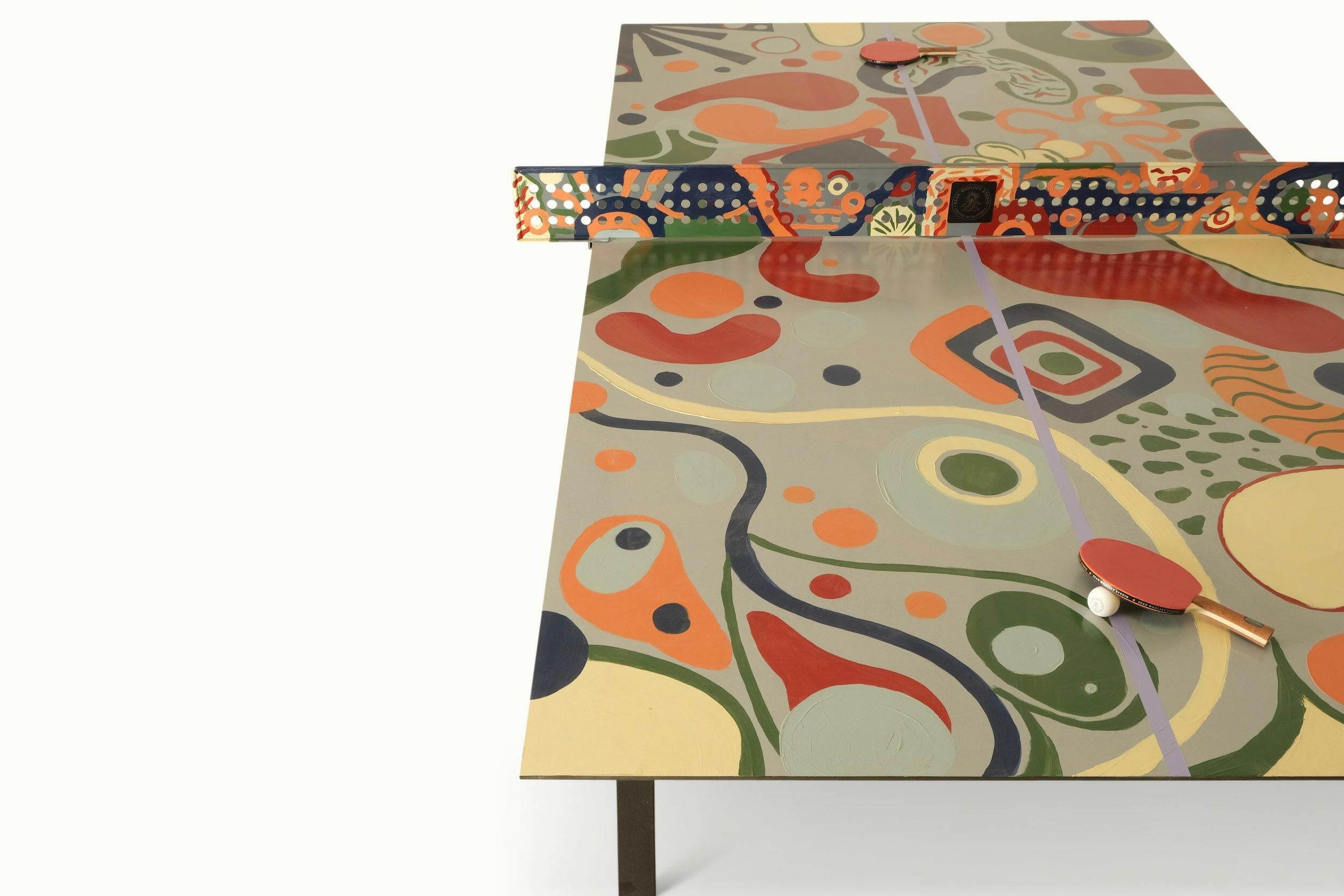 Painted Woolsey - Handcrafted Luxury Ping Pong Table ON SALE - Sean Woolsey Studio