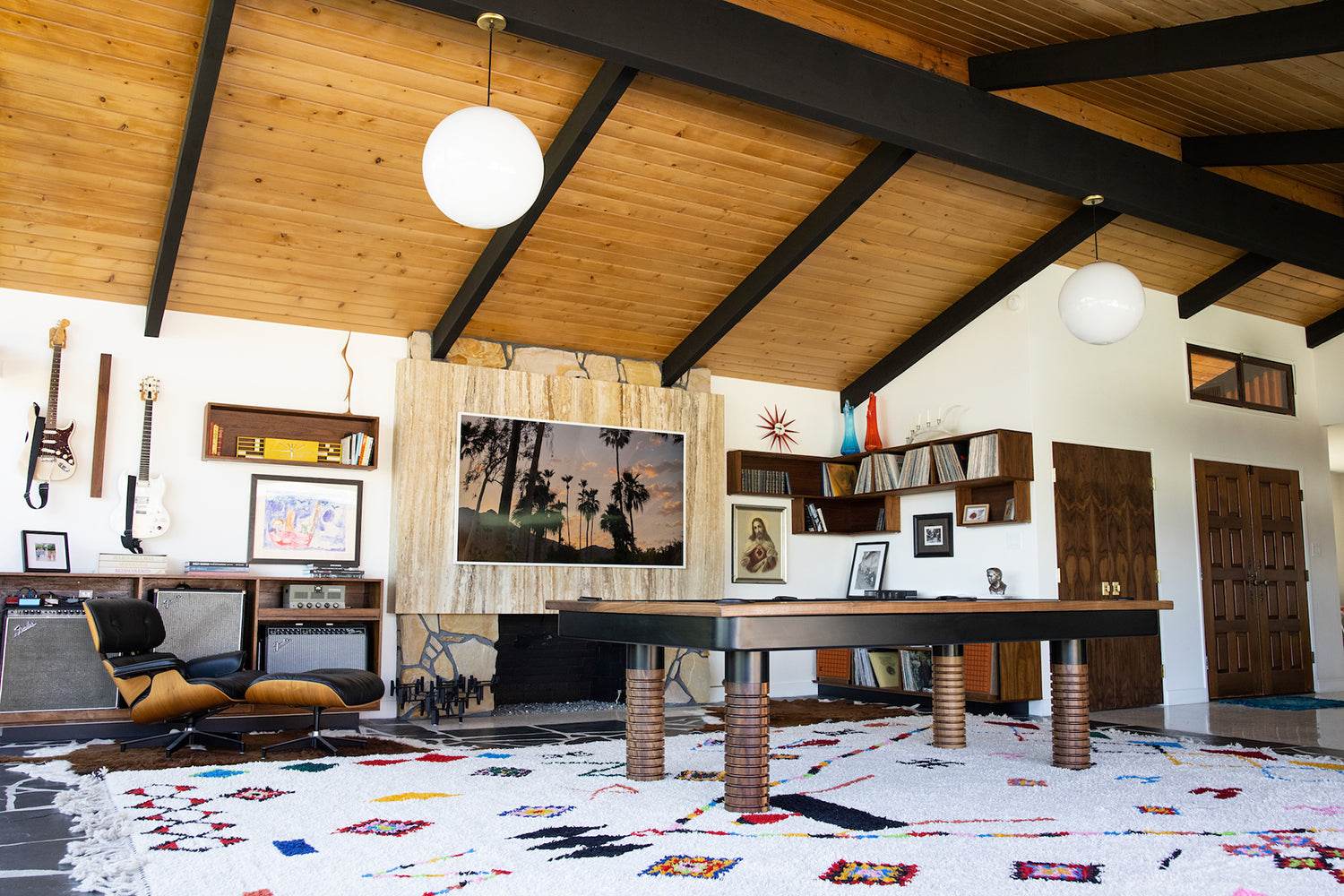 Revival Pool Table - Timeless Craftsmanship for Game Rooms - Sean Woolsey Studio