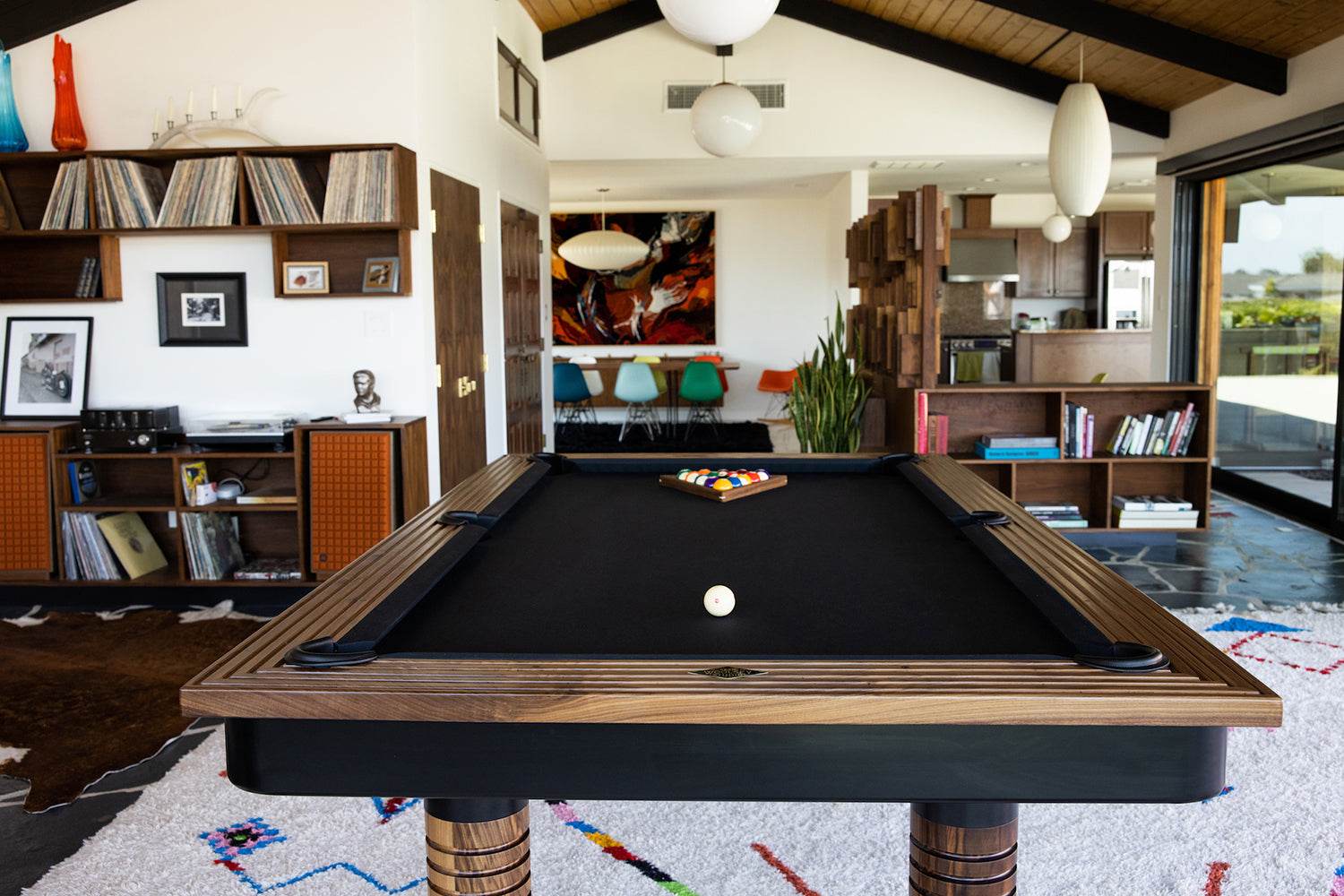 Revival Pool Table - Timeless Craftsmanship for Game Rooms - Sean Woolsey Studio
