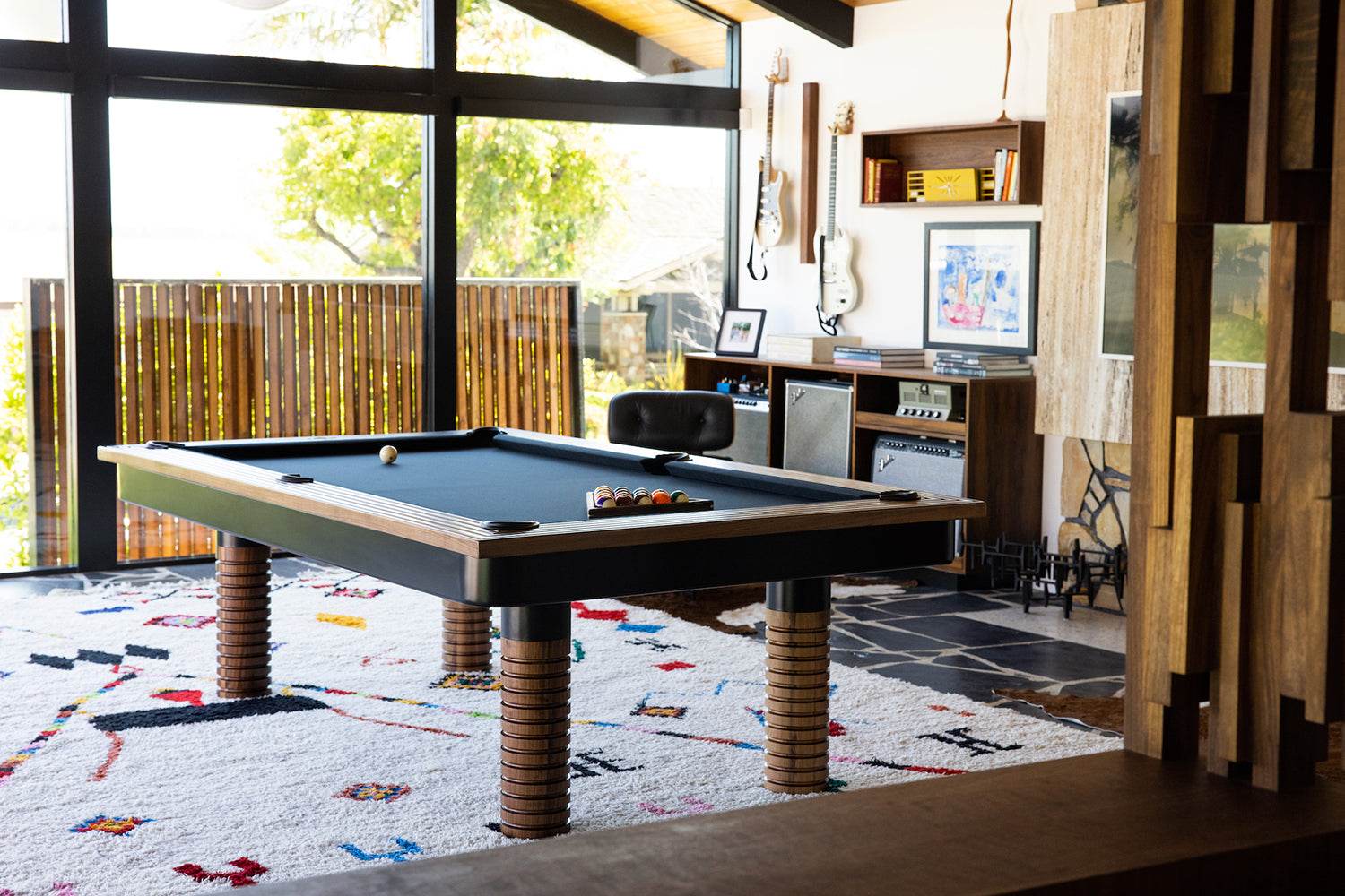 Revival Pool Table - Timeless Craftsmanship for Game Rooms - Sean Woolsey Studio