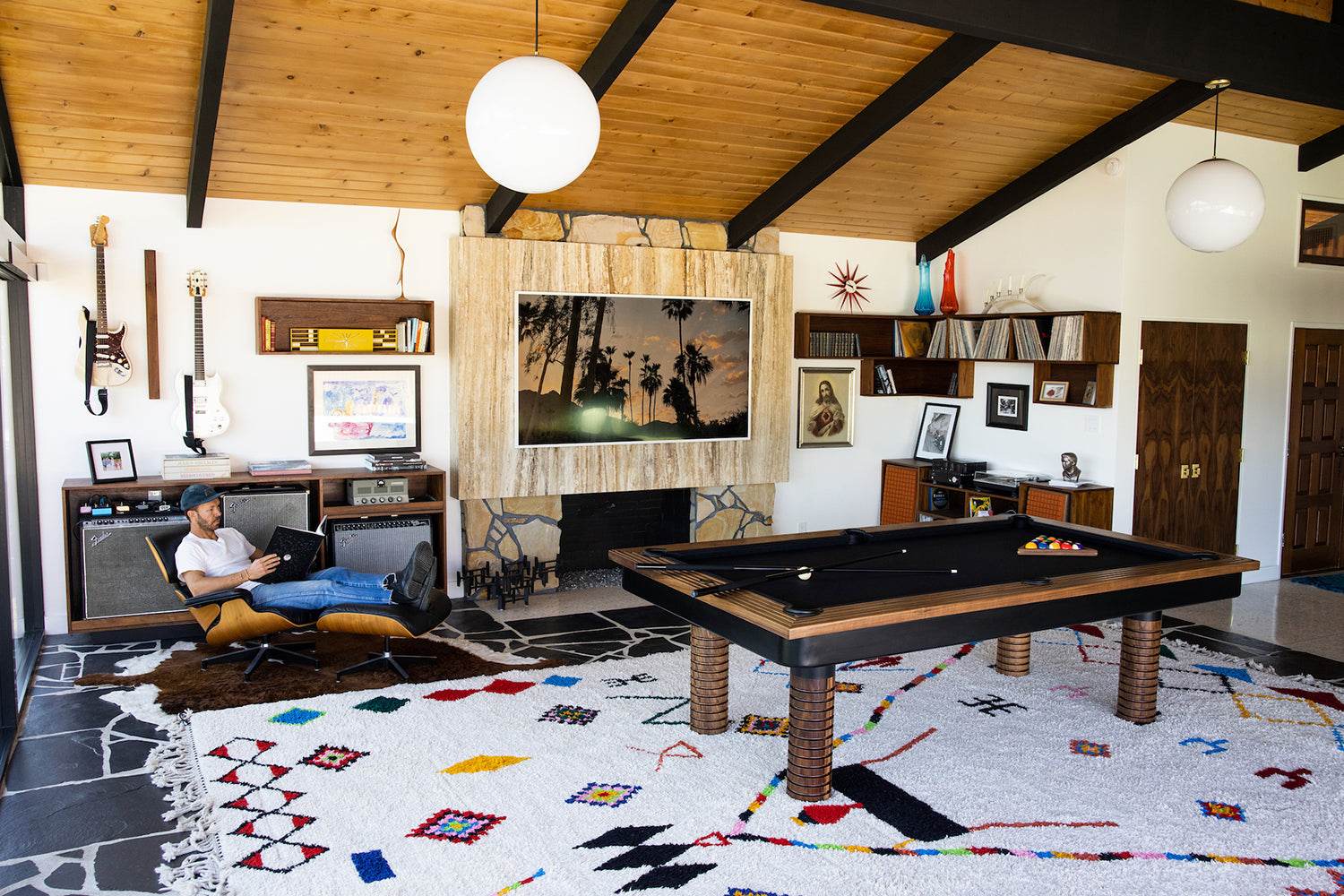 Revival Pool Table - Timeless Craftsmanship for Game Rooms - Sean Woolsey Studio