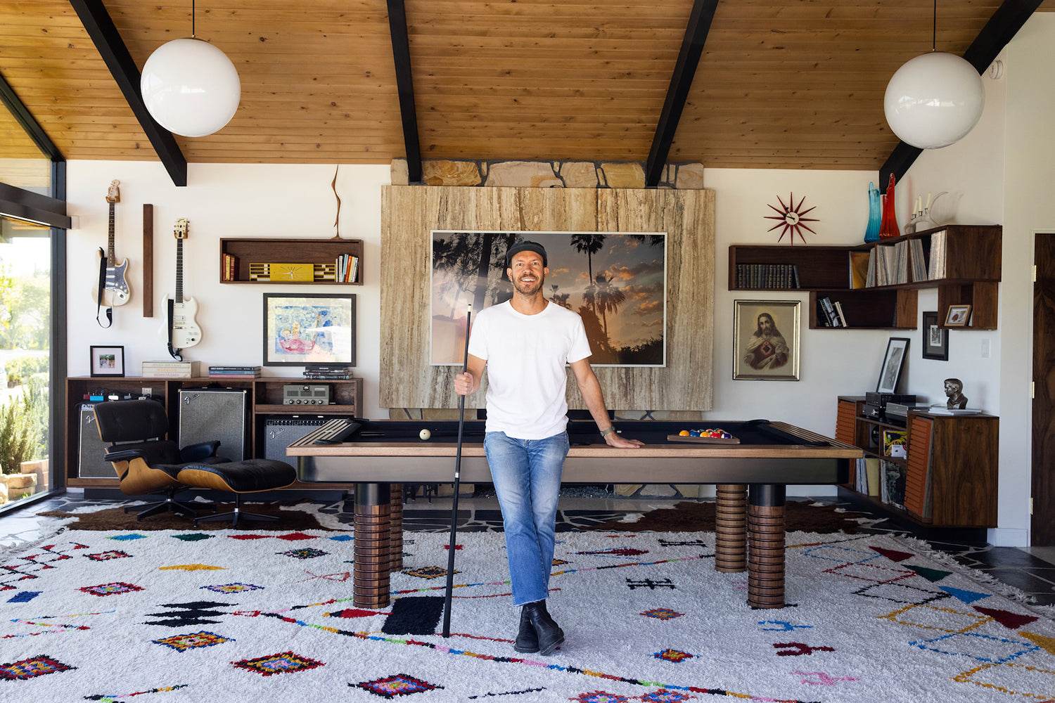 Revival Pool Table - Timeless Craftsmanship for Game Rooms - Sean Woolsey Studio