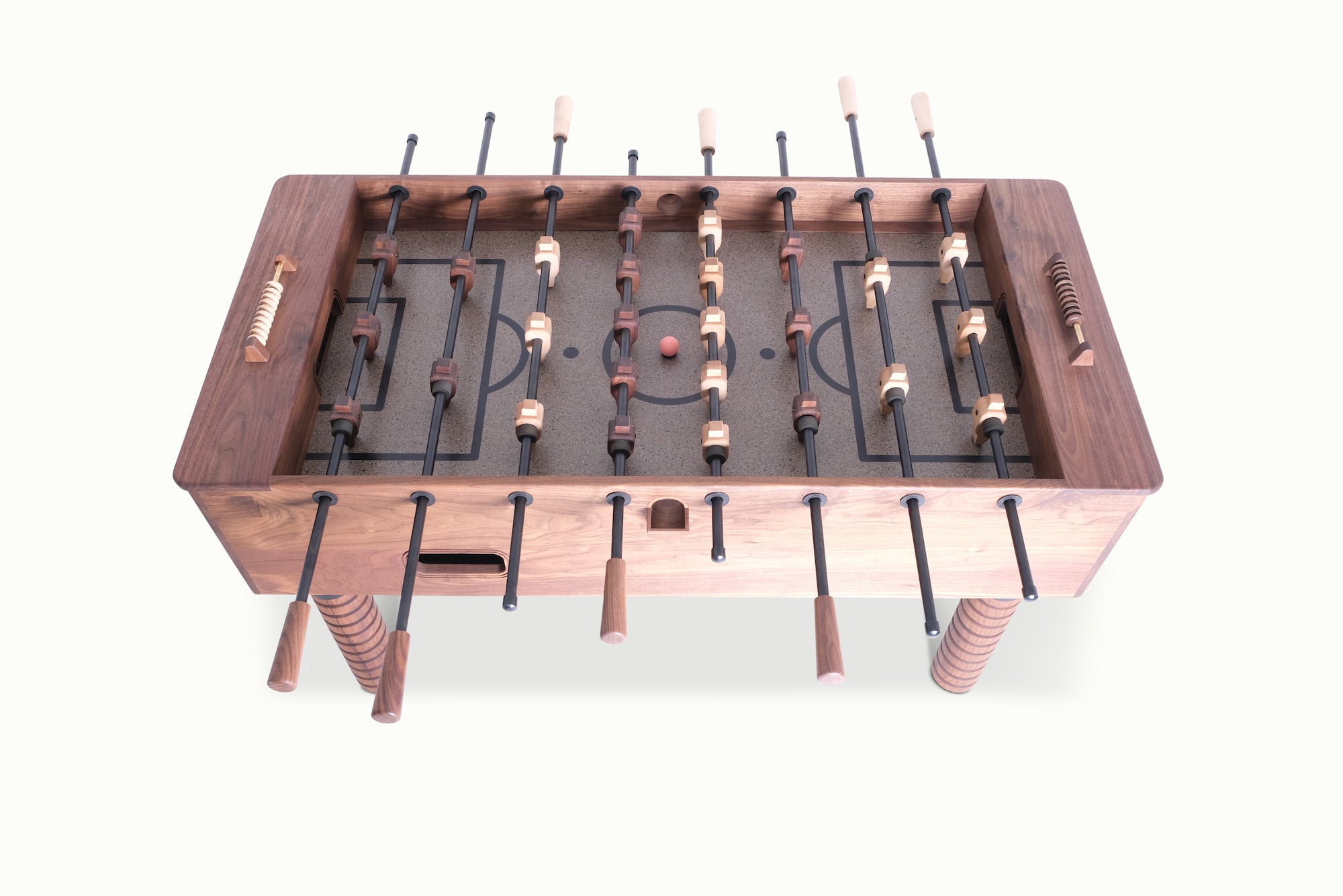 The Handcrafted Woolsey Foosball Table - Sean Woolsey Studio