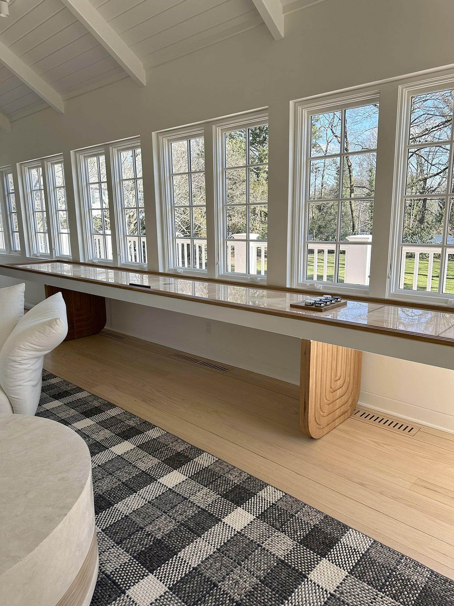 Serenity Shuffleboard Table - Sean Woolsey Studio
