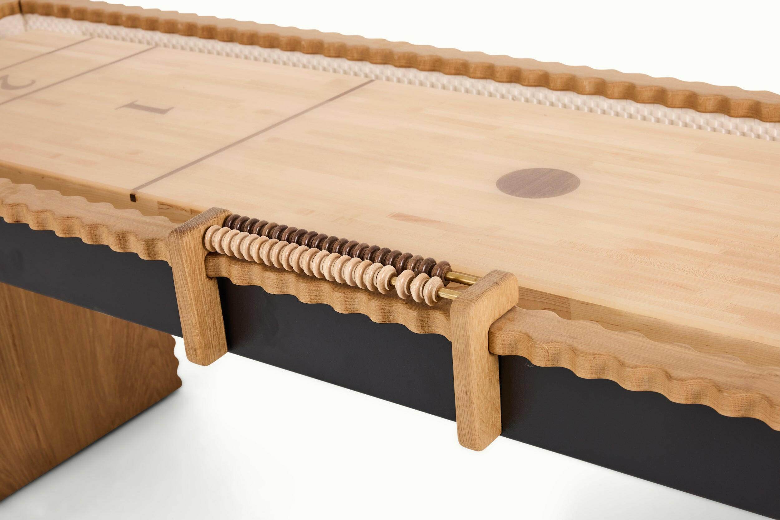 Squiggles Shuffleboard Table - Sean Woolsey Studio