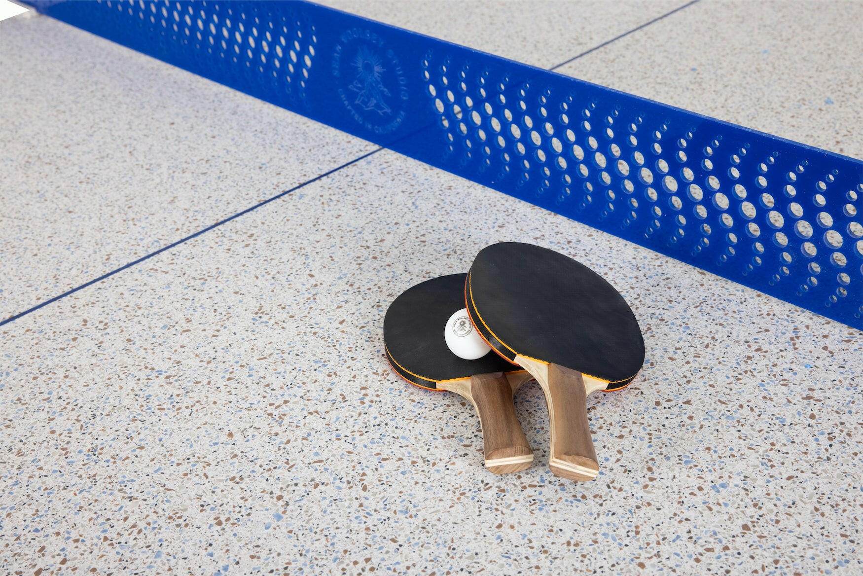 Cosmic Outdoor Ping Pong Table - Elegance for Your Backyard - Sean Woolsey Studio
