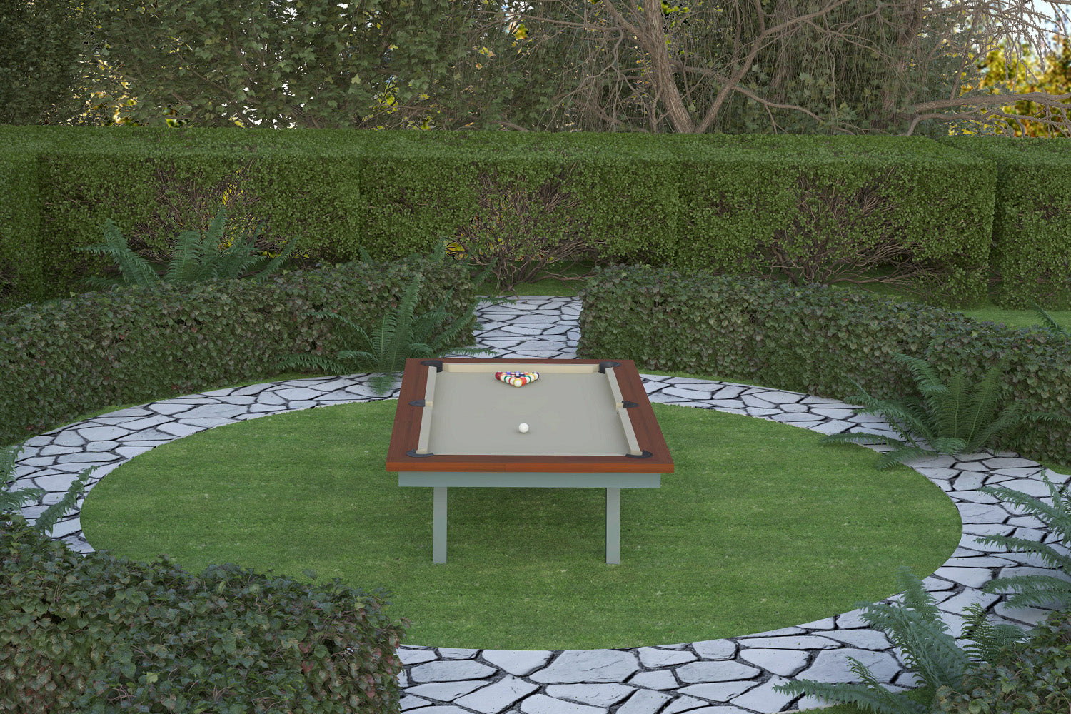 NEW! Outdoor Woolsey Pool Table - Sean Woolsey Studio