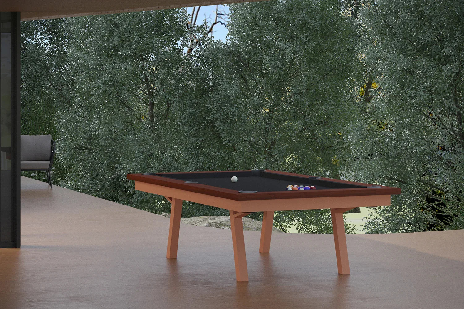 Outdoor Woolsey Pool Table - Sean Woolsey Studio