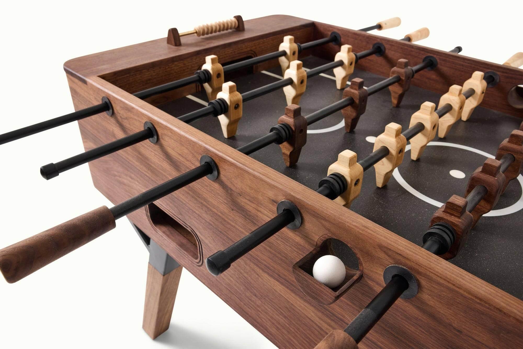 The Handcrafted Woolsey Foosball Table - Sean Woolsey Studio