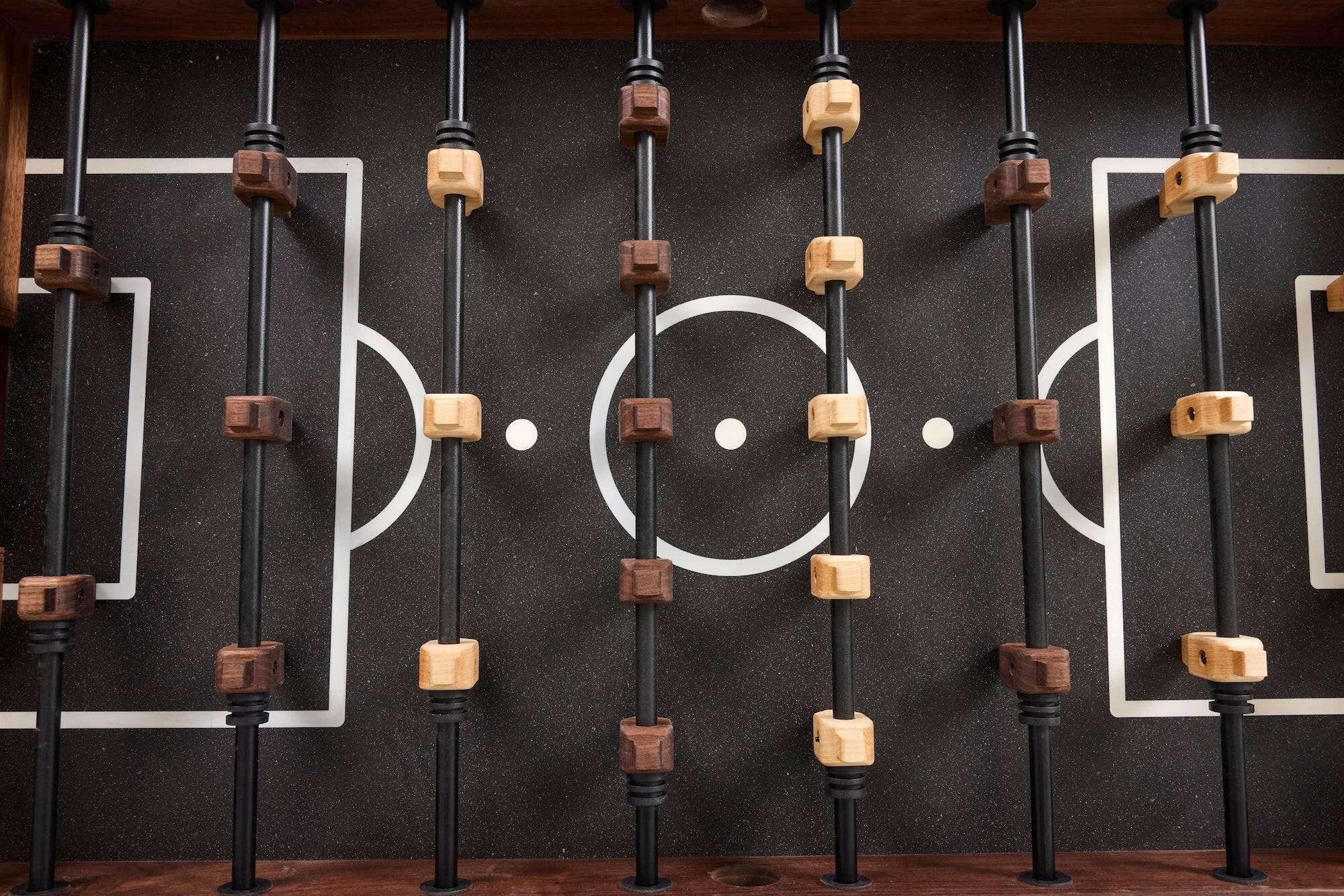The Handcrafted Woolsey Foosball Table - Sean Woolsey Studio