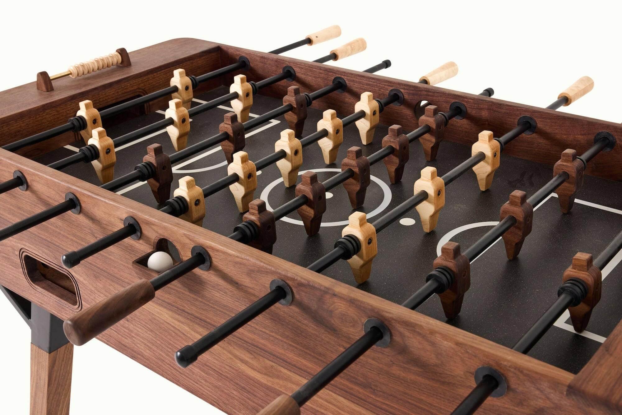 The Handcrafted Woolsey Foosball Table - Sean Woolsey Studio