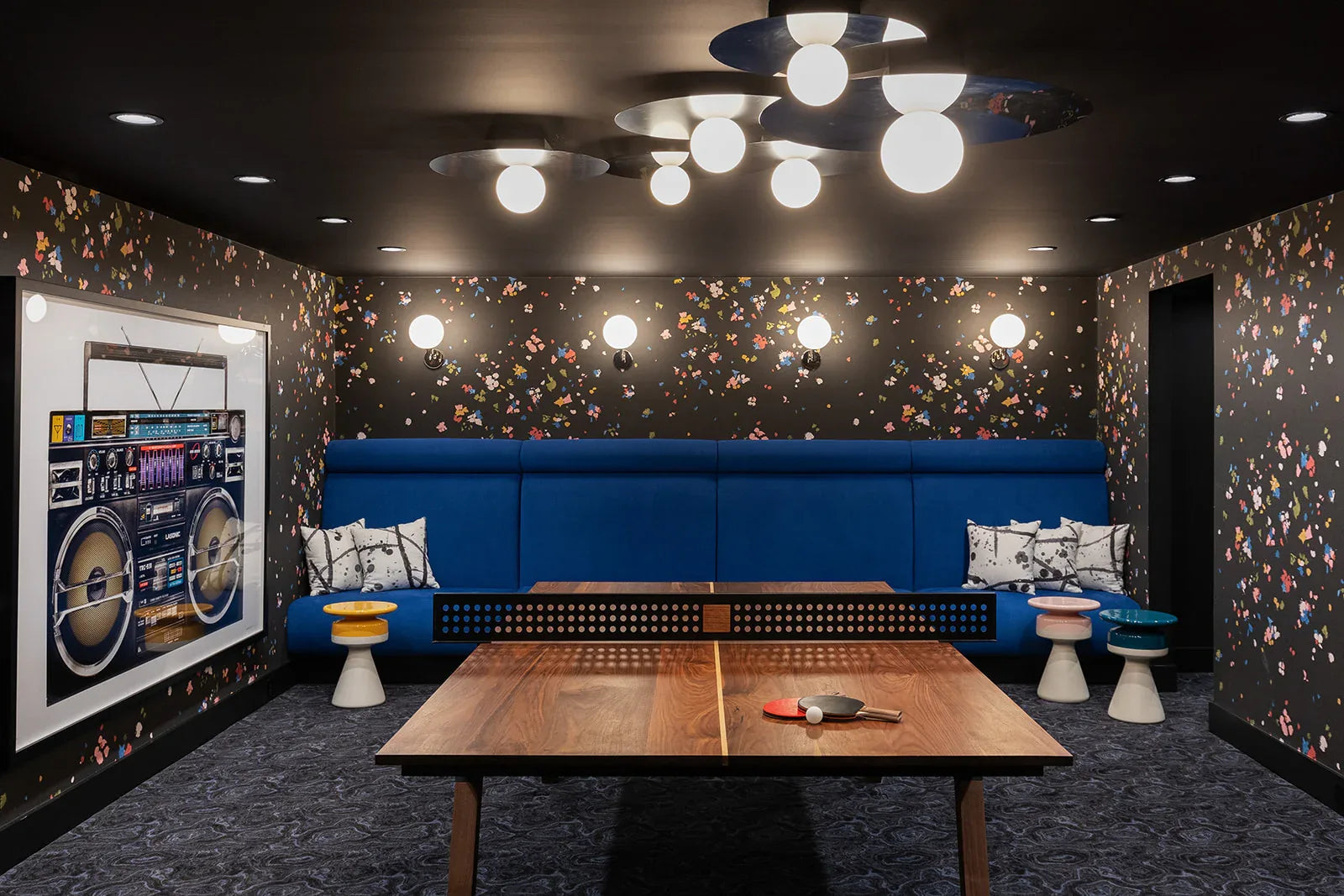 Woolsey Indoor Ping Pong Table - Sean Woolsey Studio