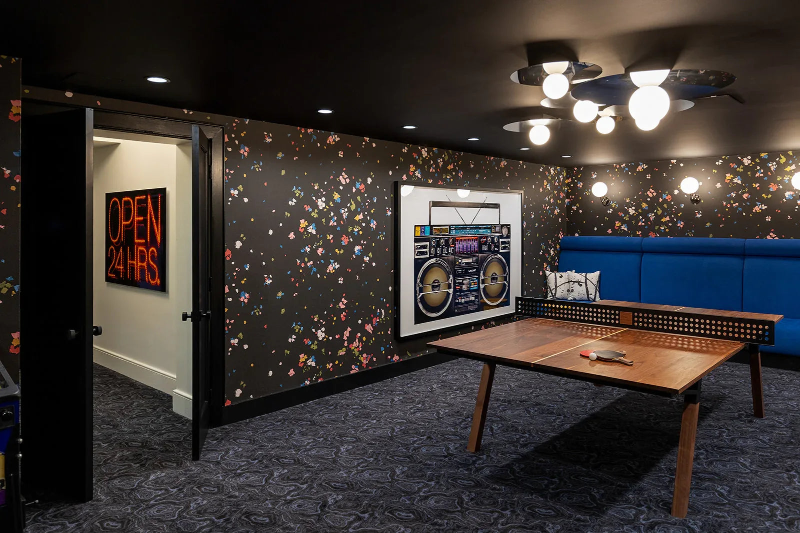 Woolsey Indoor Ping Pong Table - Sean Woolsey Studio