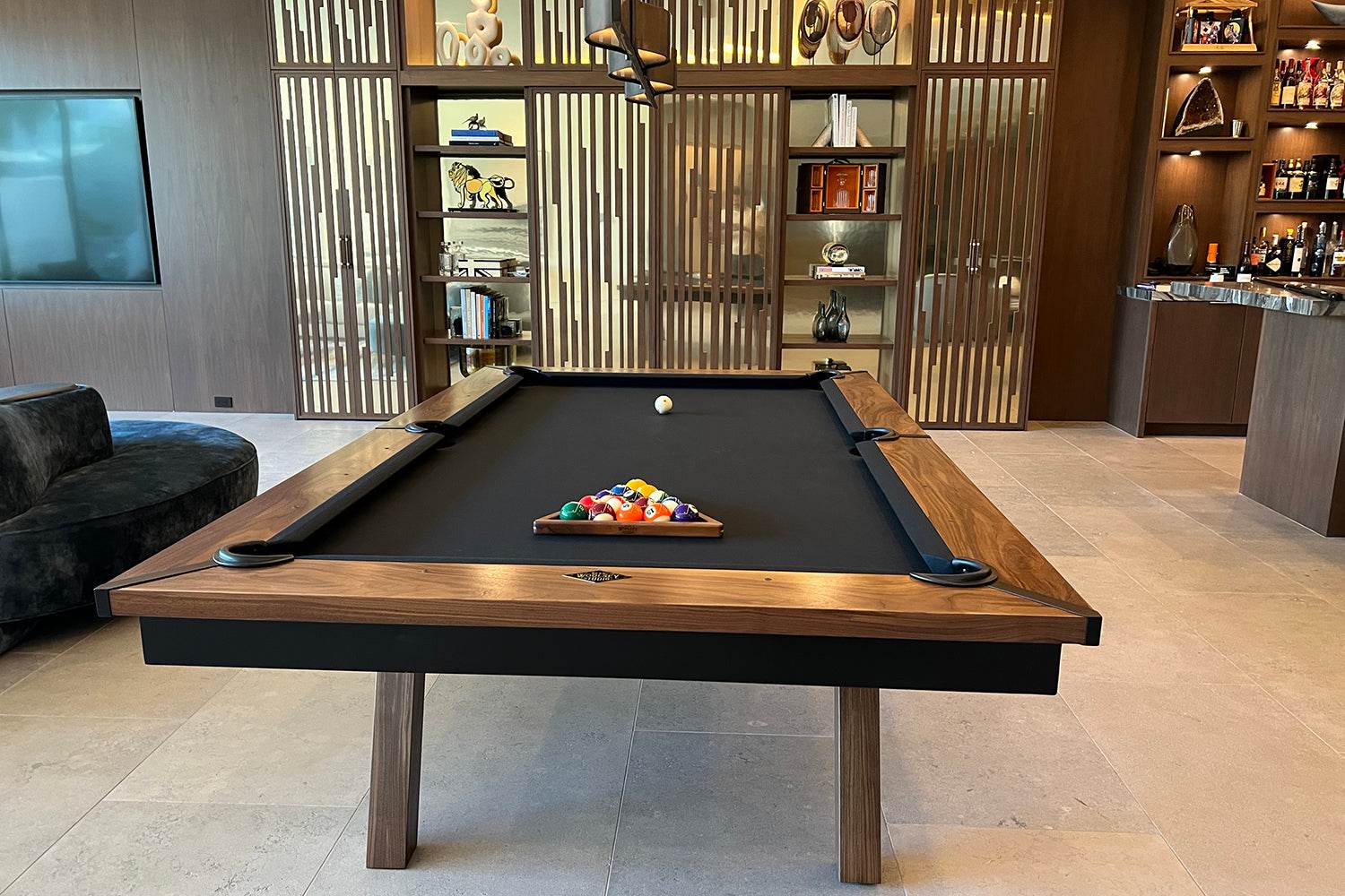 Woolsey Pool Table - Crafted for Luxury and Performance - Sean Woolsey Studio
