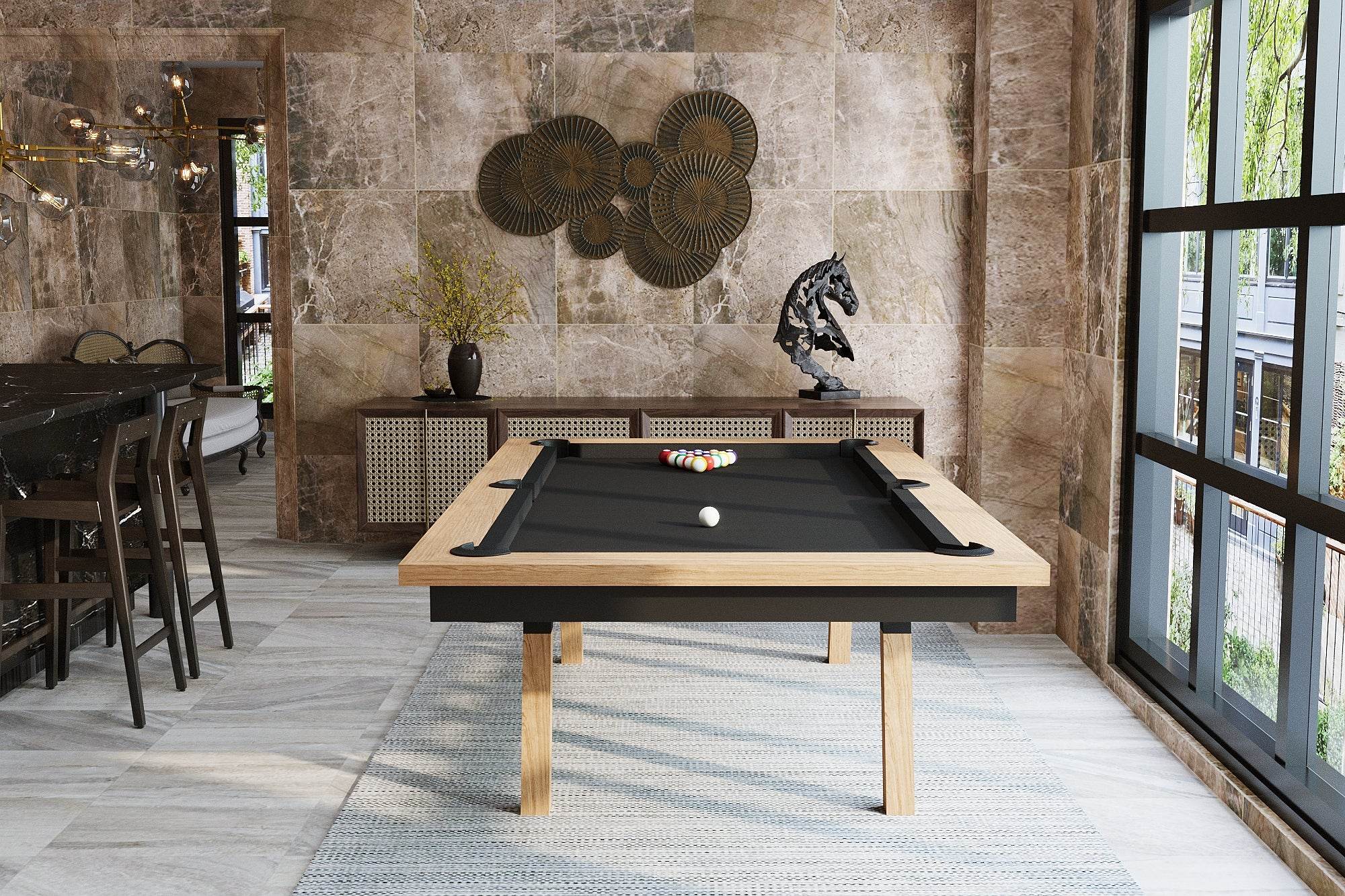 Woolsey Pool Table - Crafted for Luxury and Performance - Sean Woolsey Studio