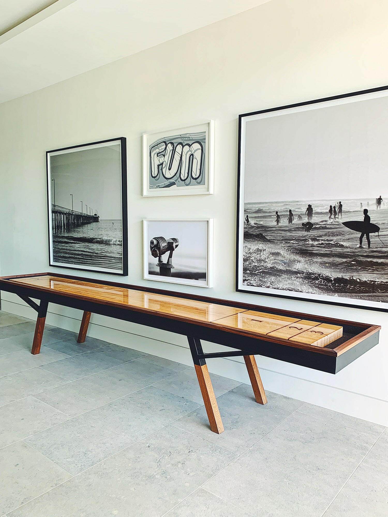 Woolsey Shuffleboard Table - Sean Woolsey Studio