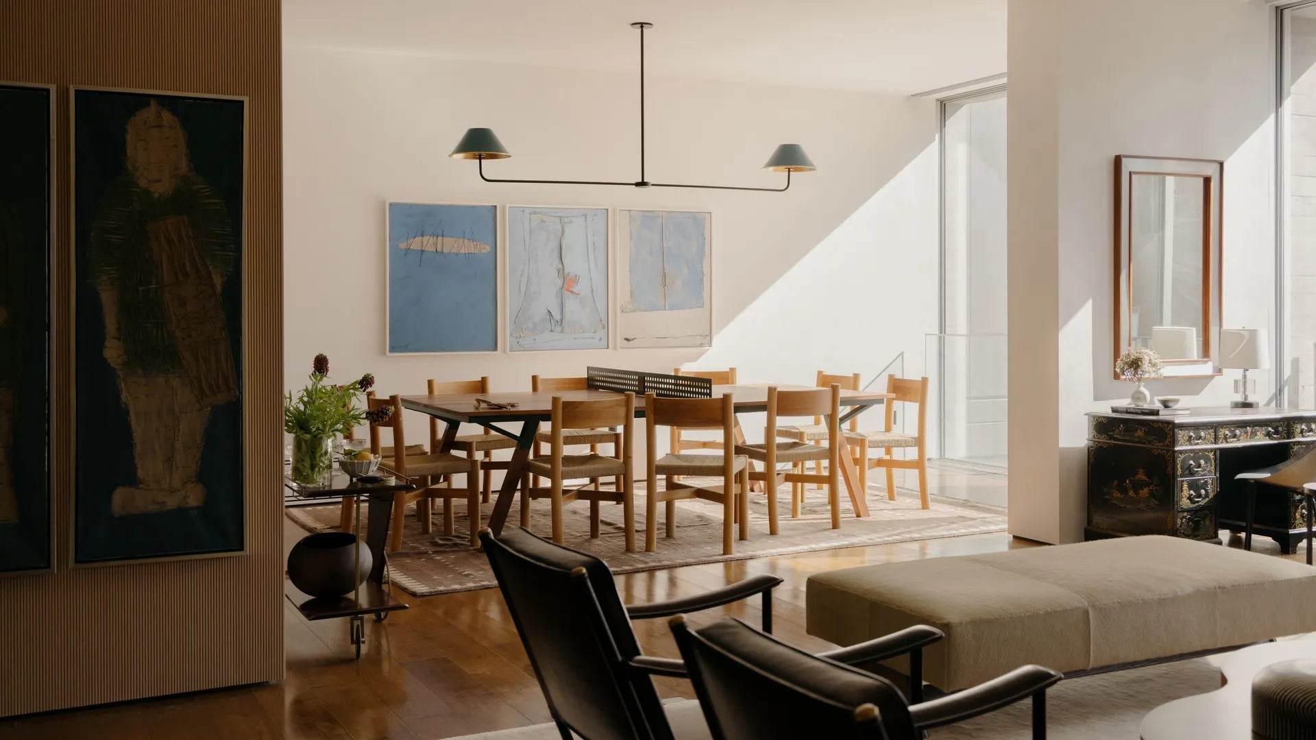 Woolsey Indoor Ping Pong Table - Sleek and Modern Design - Sean Woolsey Studio