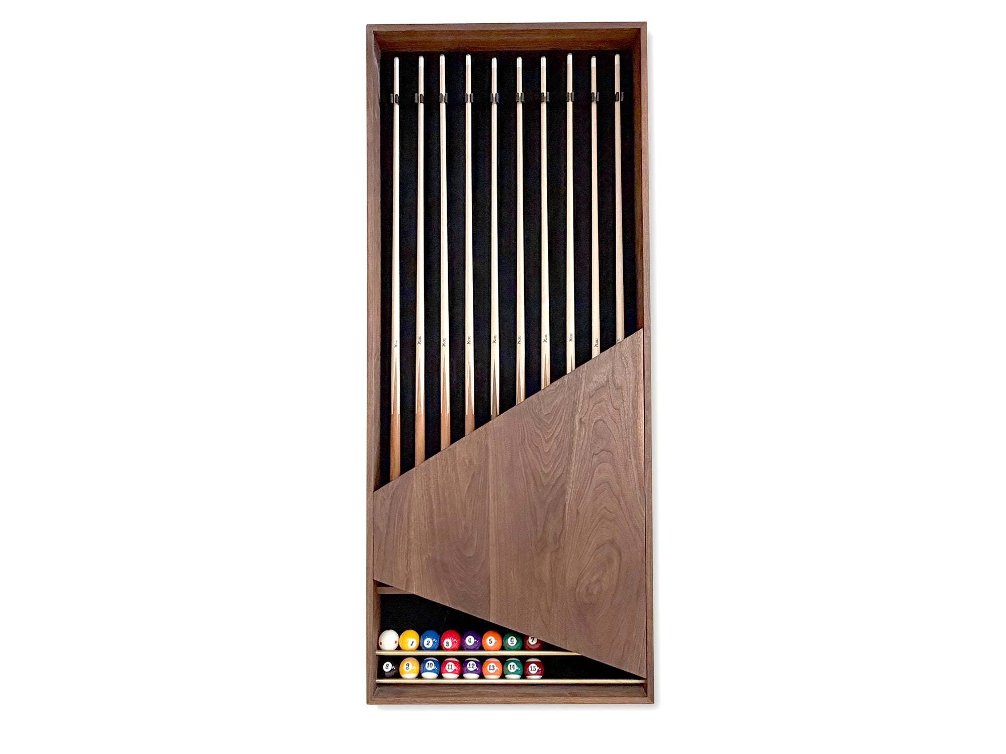 Woolsey Wall Cue Rack - Sean Woolsey Studio