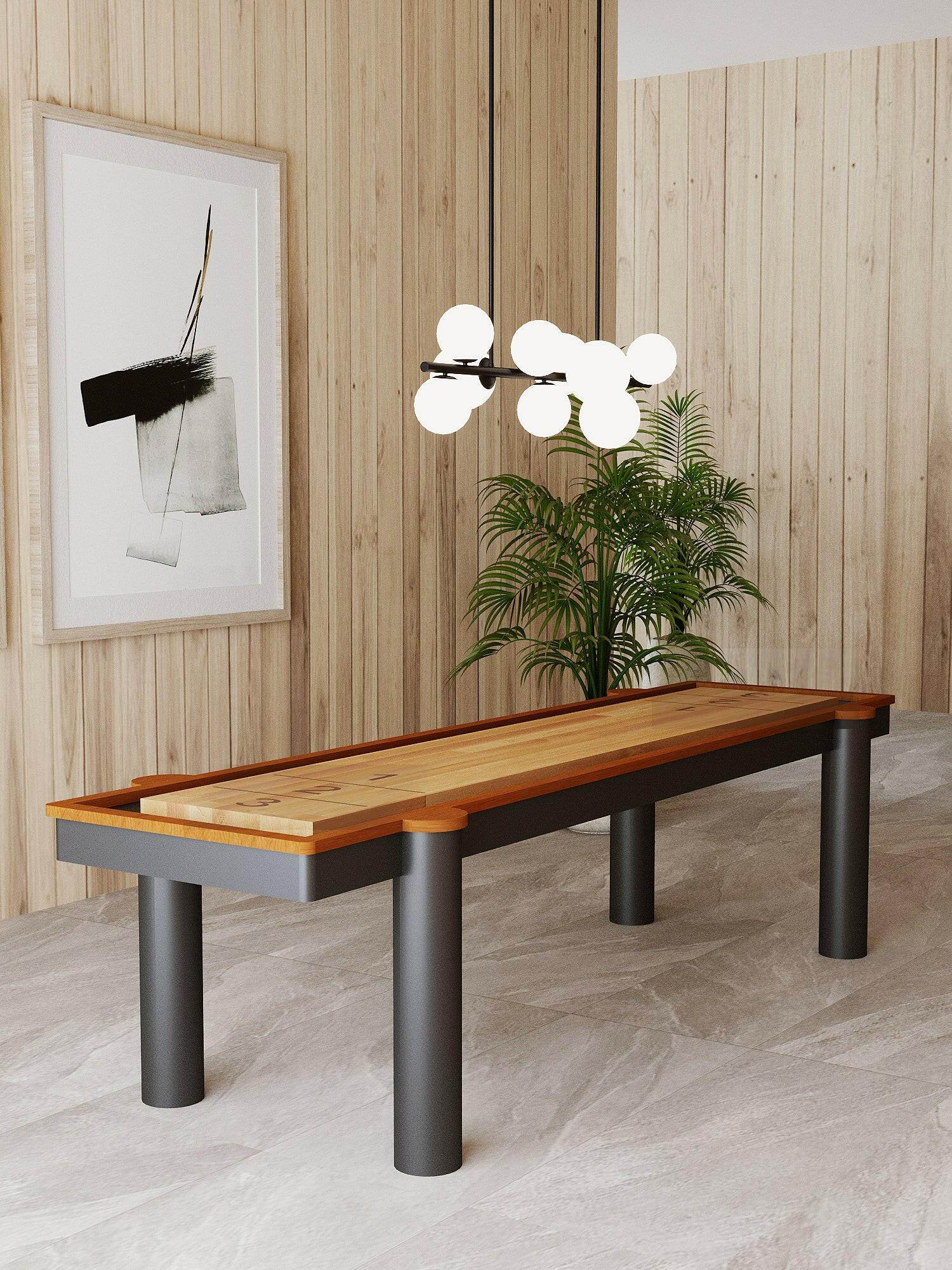 Bastion Shuffleboard Table - Sean Woolsey Studio