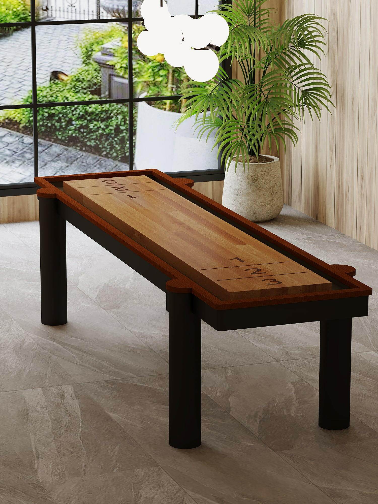 Bastion Shuffleboard Table - Sean Woolsey Studio